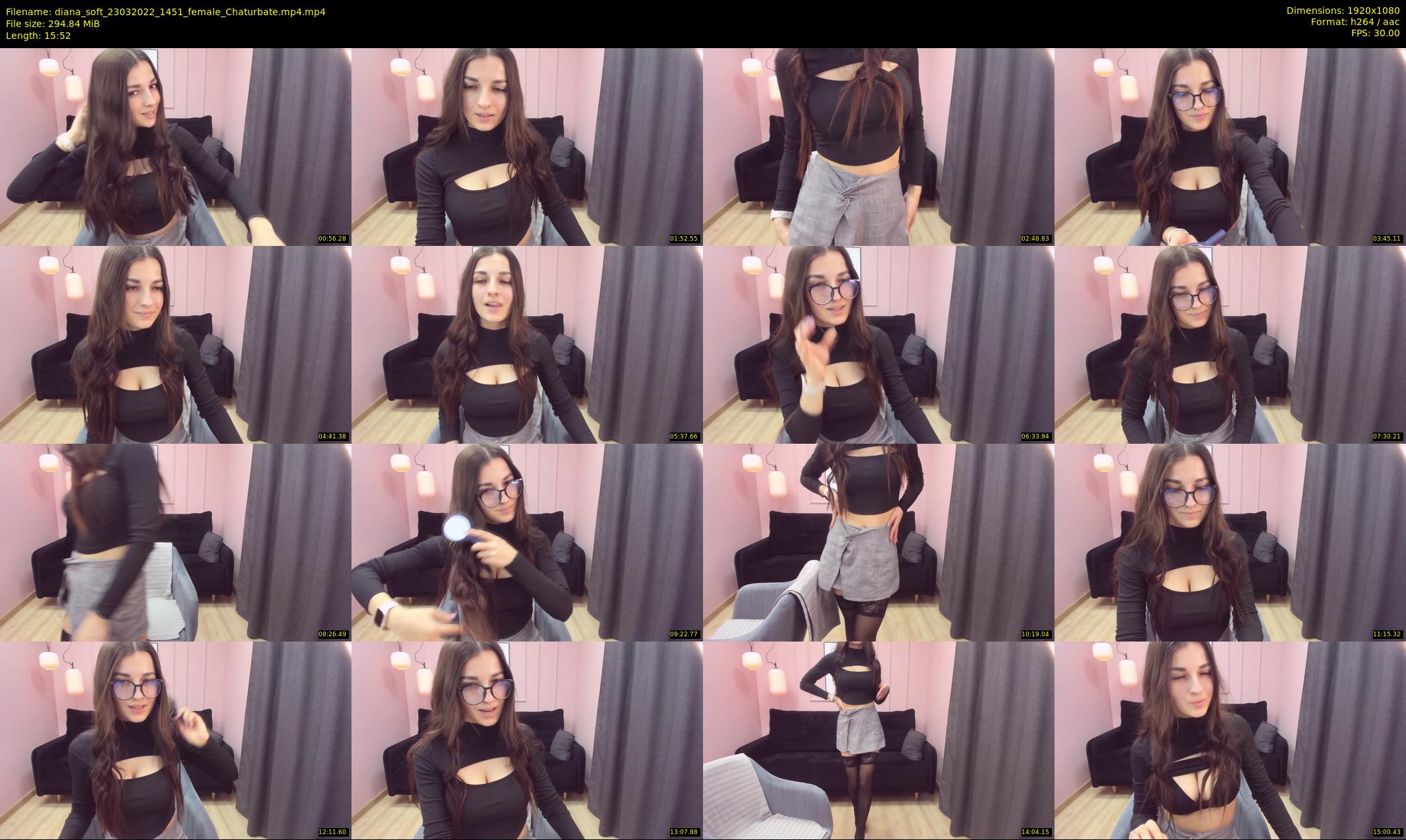 diana_soft — 16 minute Chaturbate female cam show recording, 1080p, Mar 23, 2022