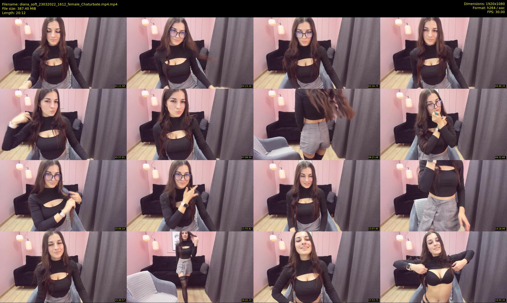 diana_soft — 21 minute Chaturbate female cam show recording, 1080p, Mar 23, 2022