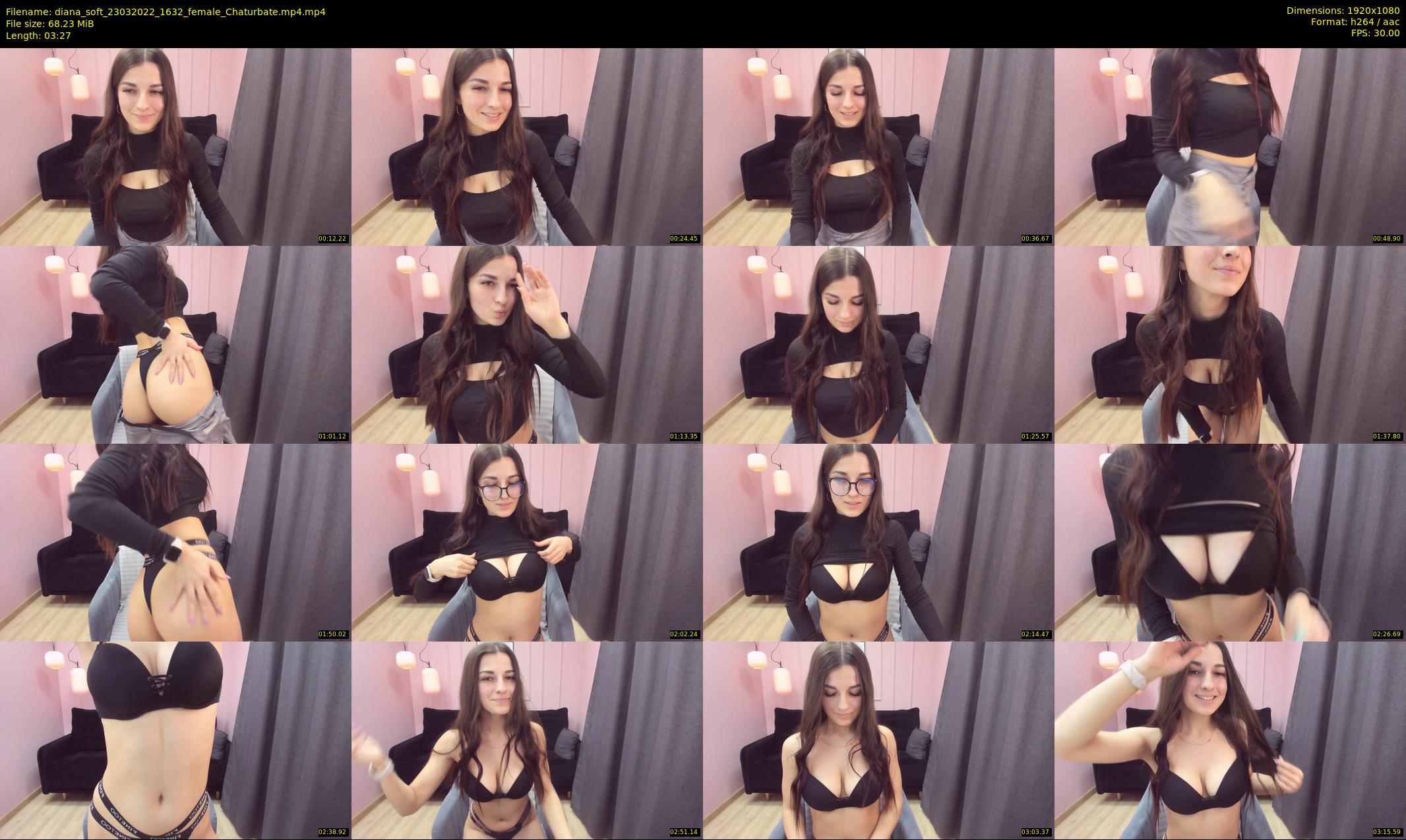diana_soft — 4 minute Chaturbate female cam show recording, 1080p, Mar 23, 2022