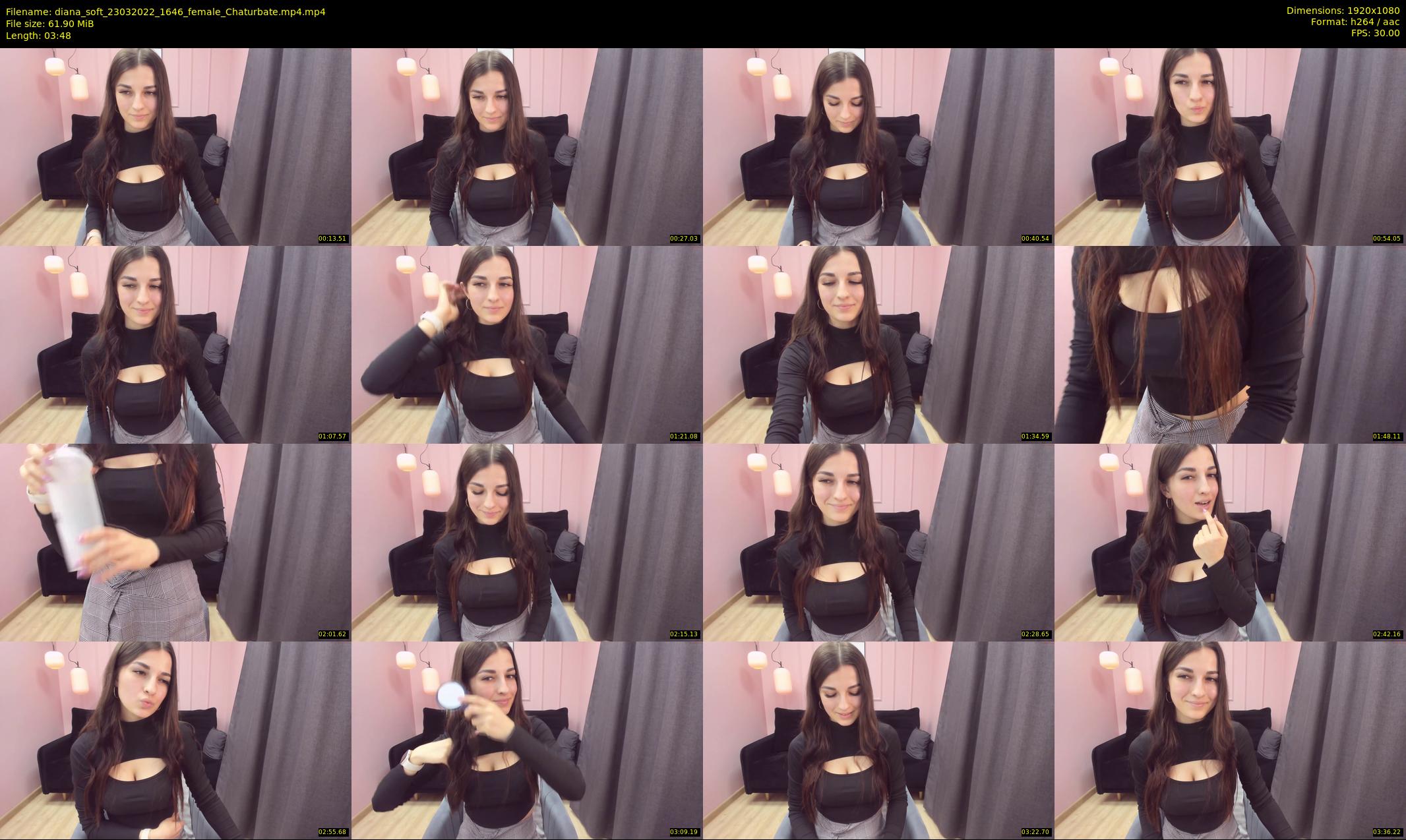 diana_soft — 4 minute Chaturbate female cam show recording, 1080p, Mar 23, 2022