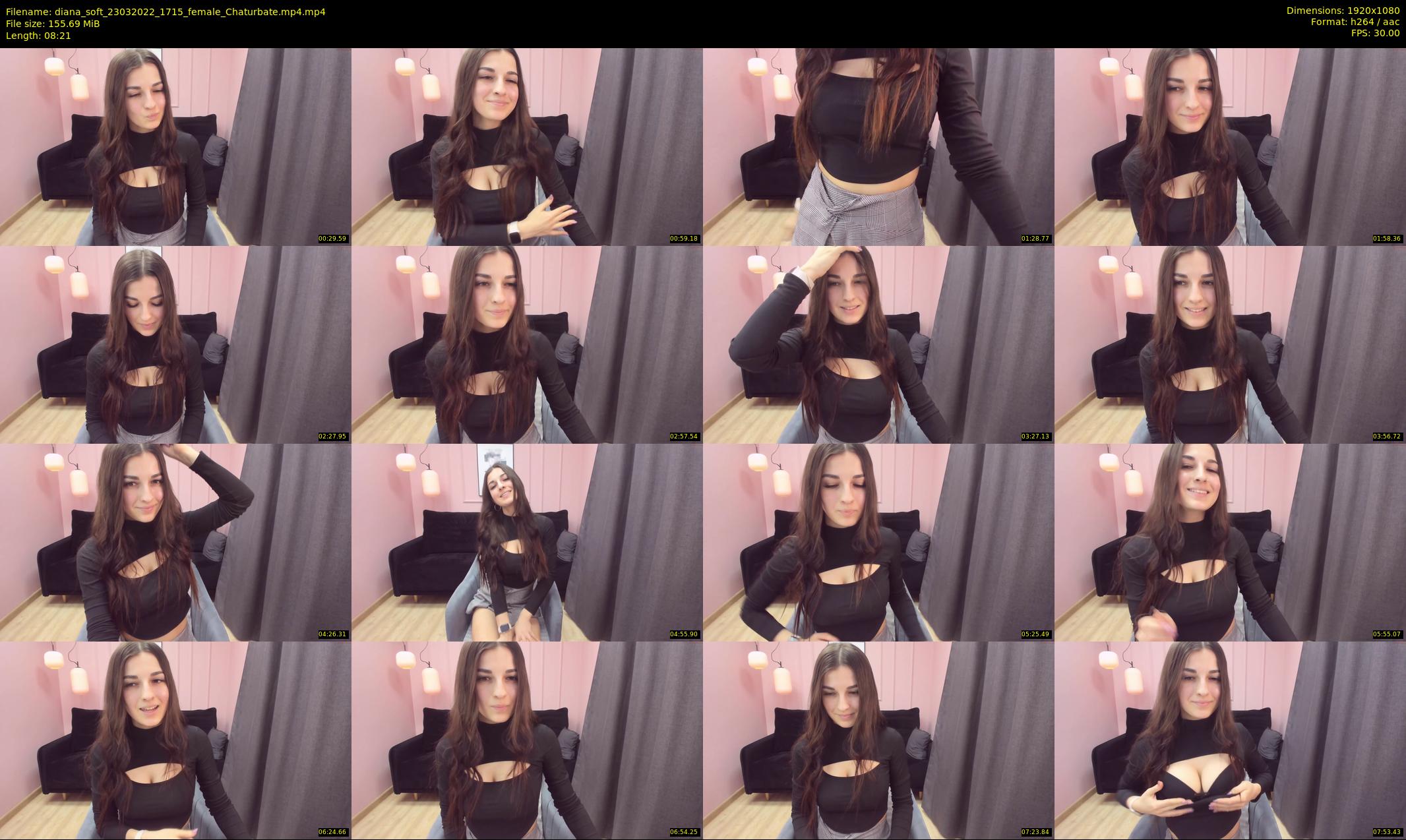 diana_soft — 9 minute Chaturbate female cam show recording, 1080p, Mar 23, 2022