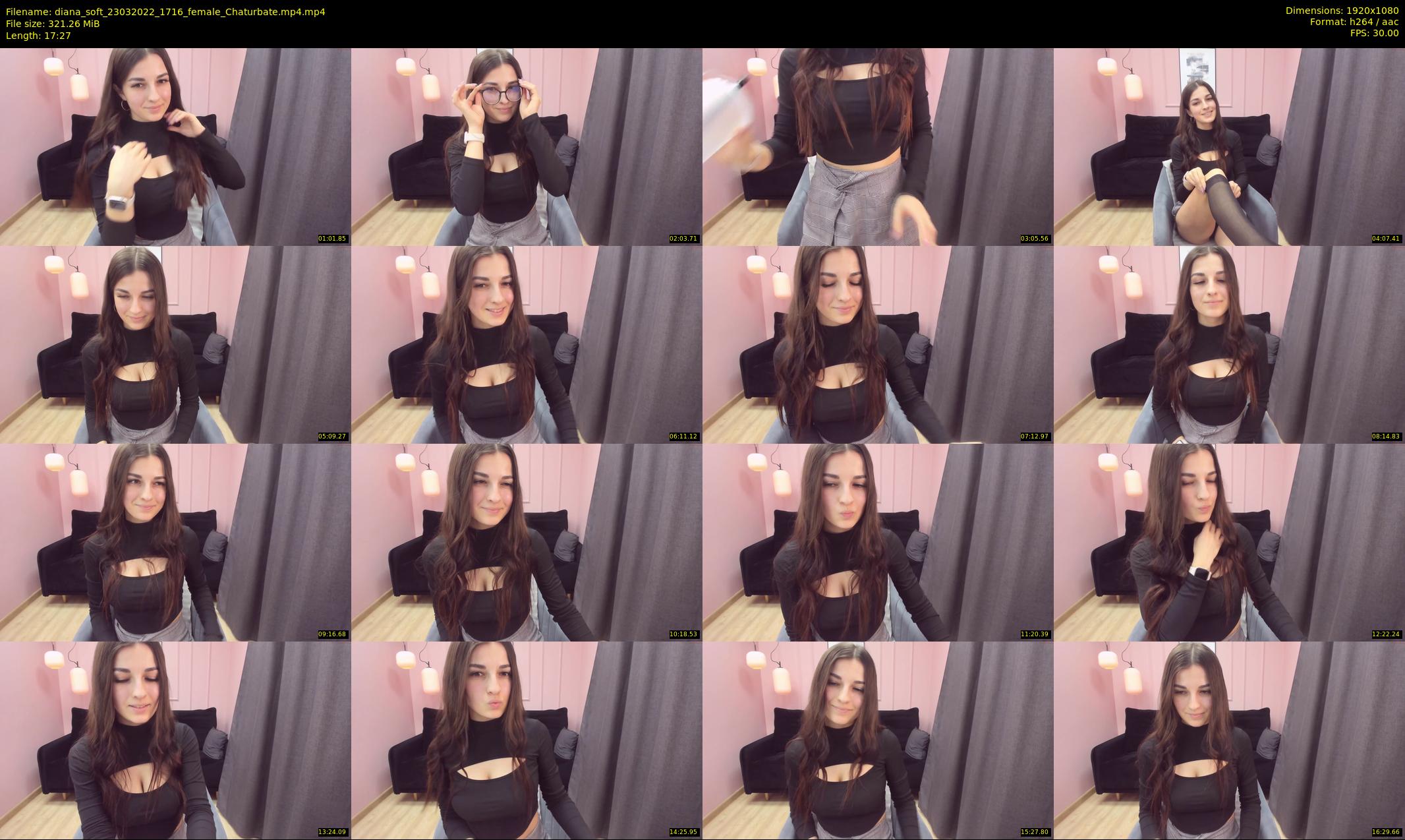 diana_soft — 18 minute Chaturbate female cam show recording, 1080p, Mar 23, 2022