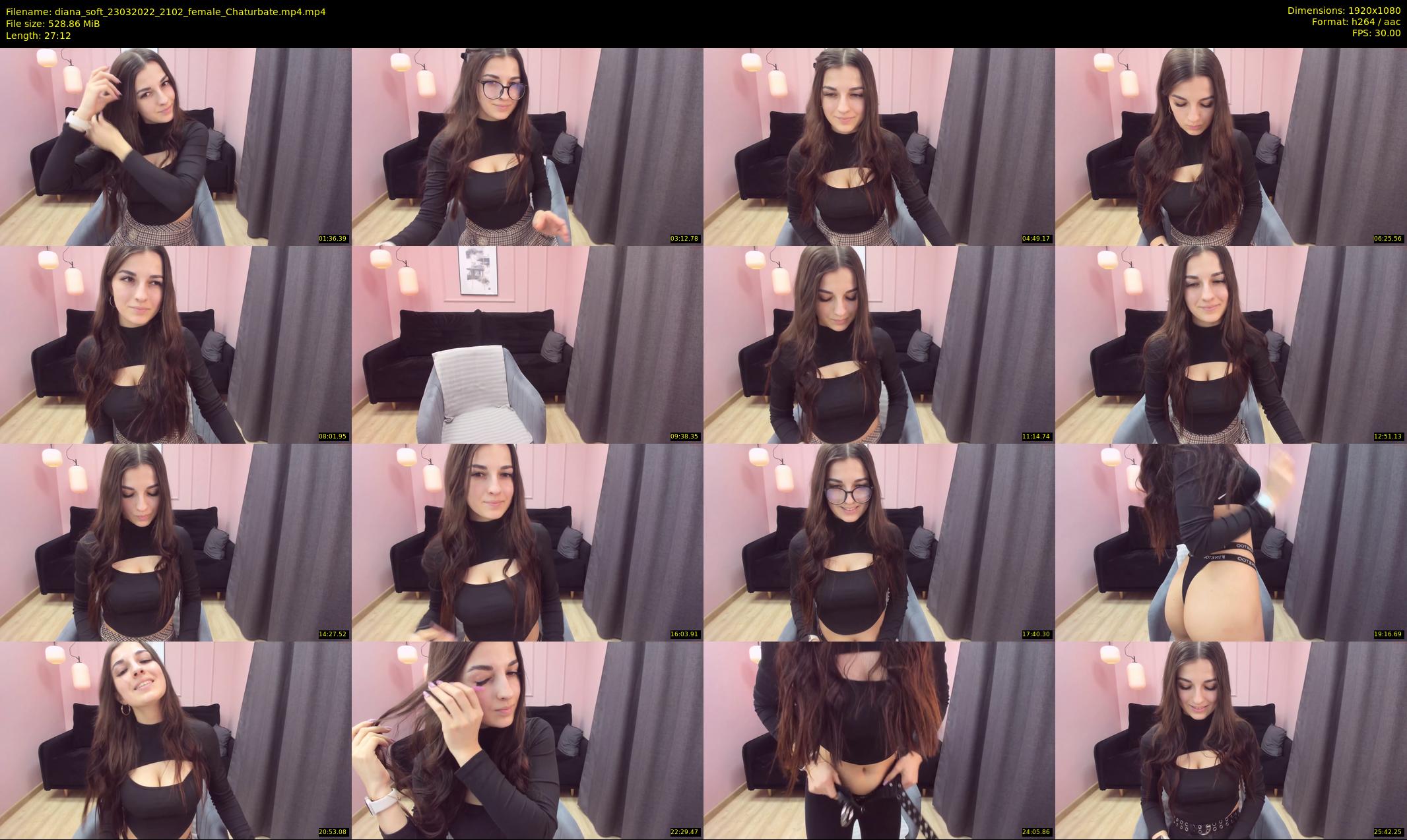 diana_soft — 28 minute Chaturbate female cam show recording, 1080p, Mar 23, 2022