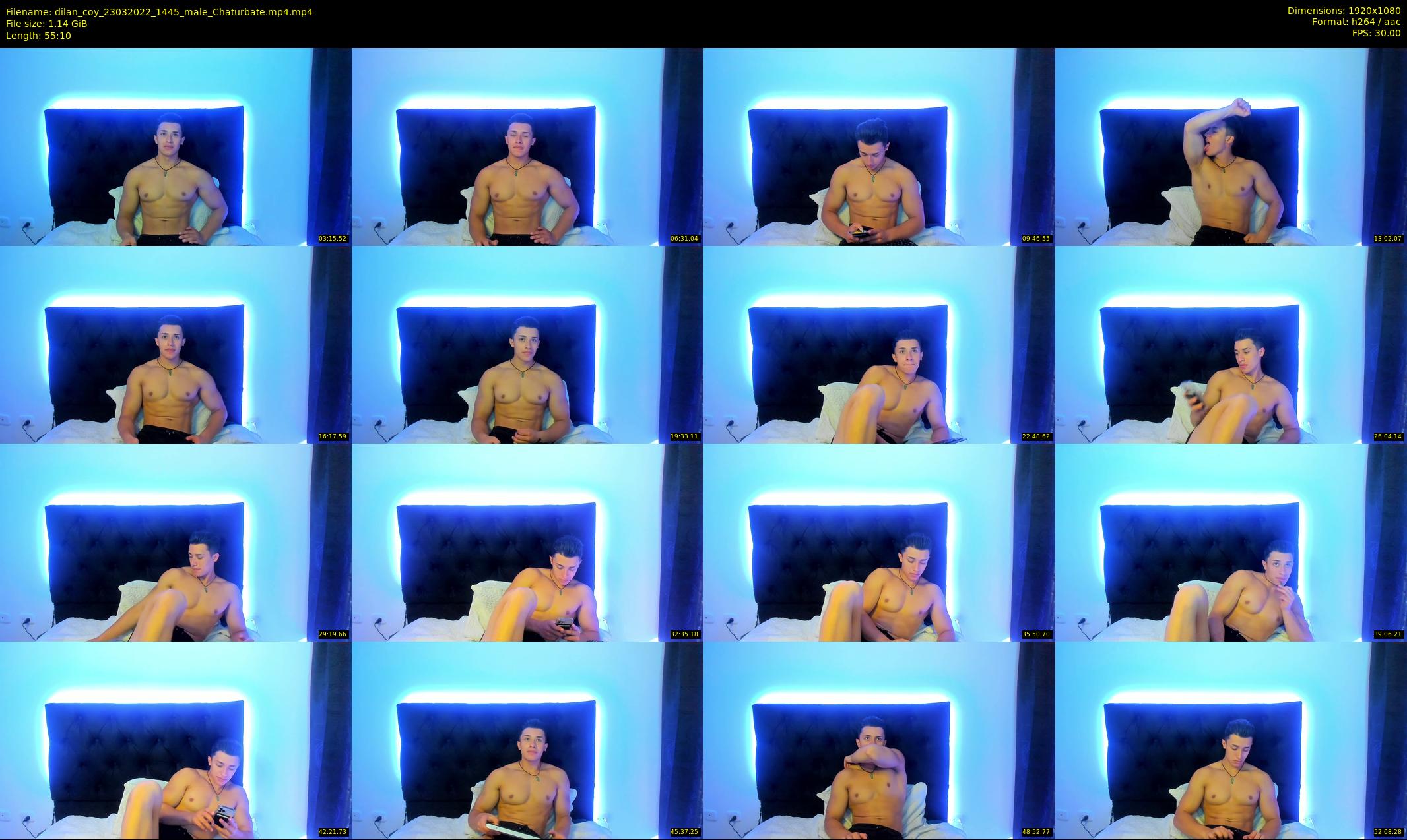 dilan_coy — 56 minute Chaturbate male cam show recording, 1080p, Mar 23, 2022