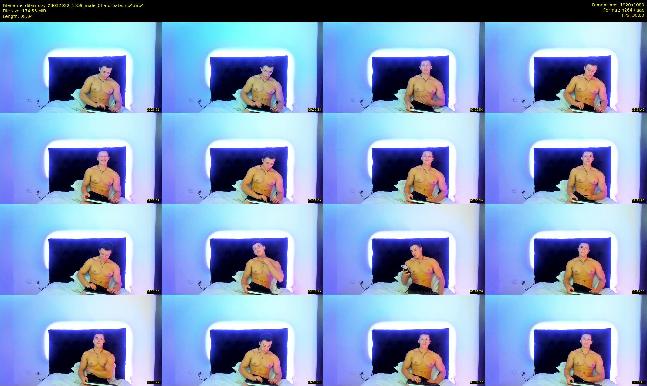dilan_coy — 9 minute Chaturbate male cam show recording, 1080p, Mar 23, 2022