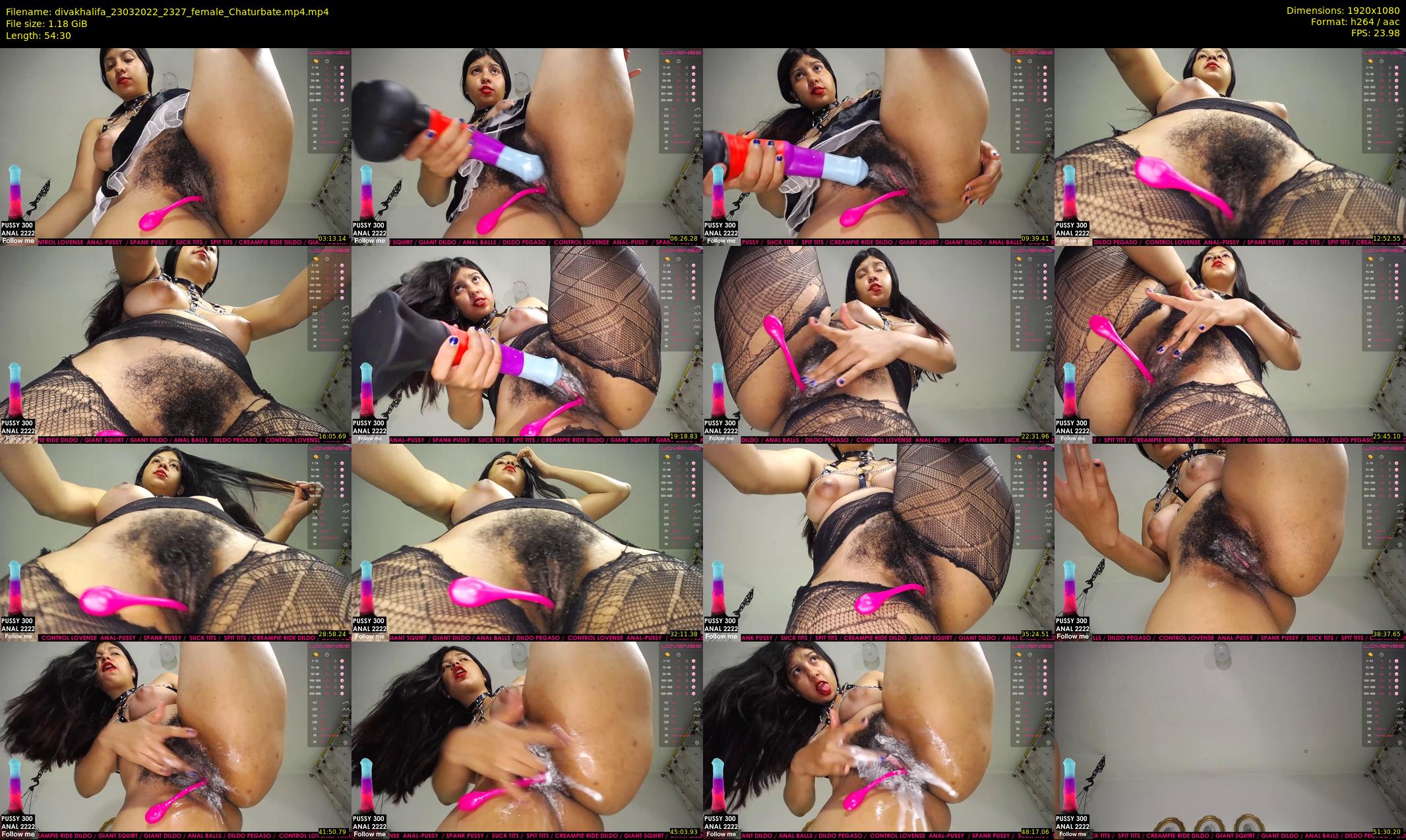 divakhalifa — 55 minute Chaturbate female cam show recording, 1080p, Mar 23, 2022