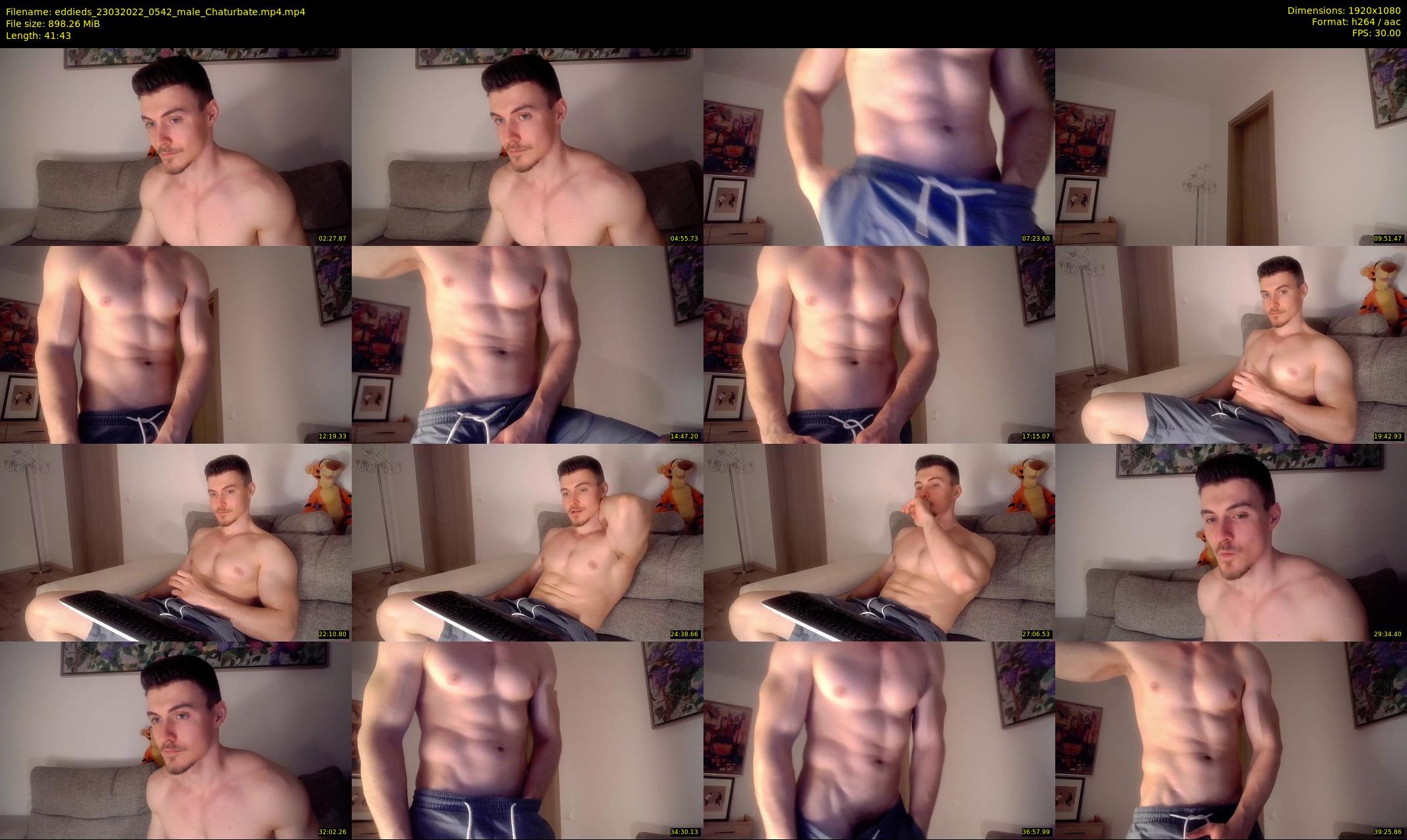 eddieds — 42 minute Chaturbate male cam show recording, 1080p, Mar 23, 2022