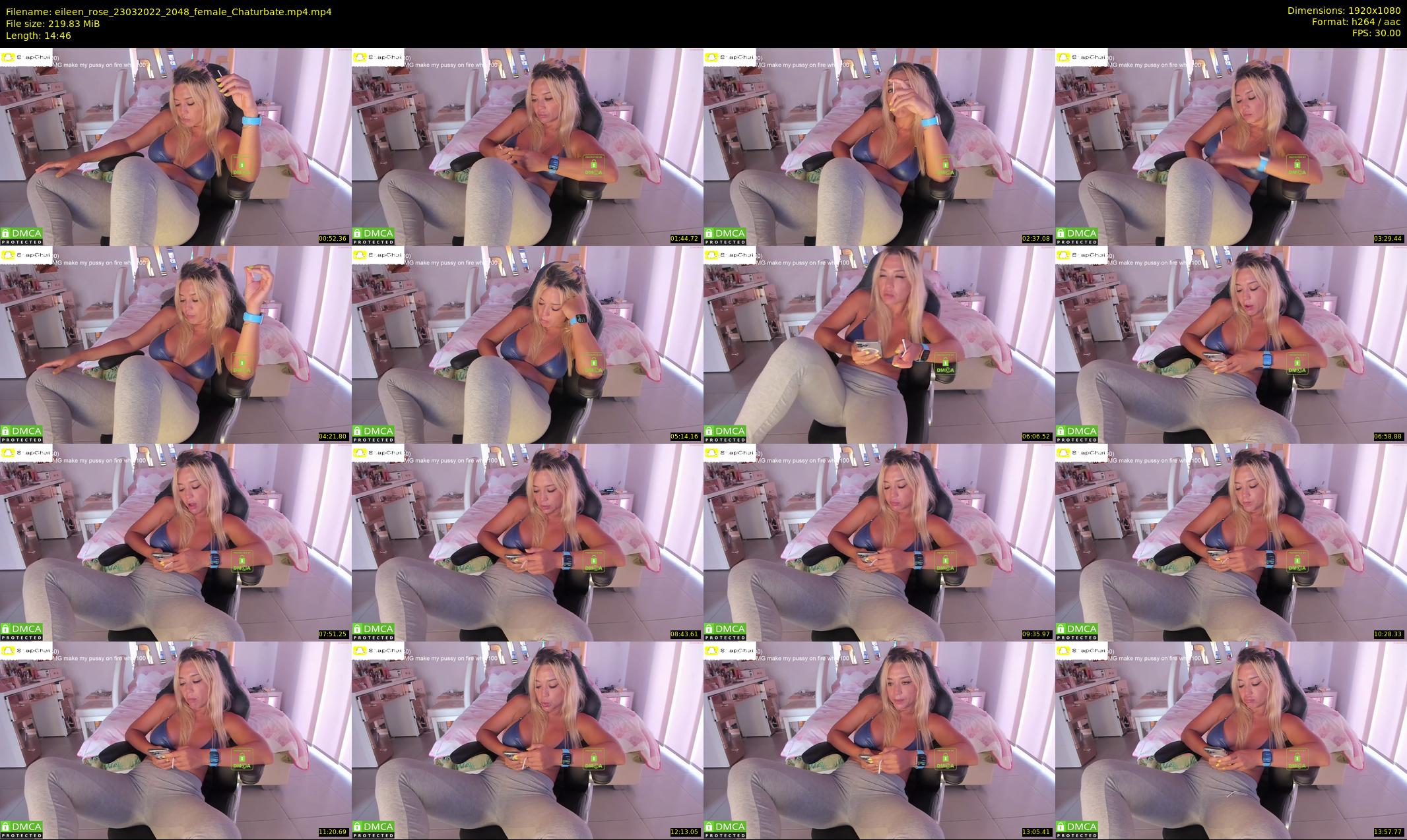 eileen_rose — 15 minute Chaturbate female cam show recording, 1080p, Mar 23, 2022