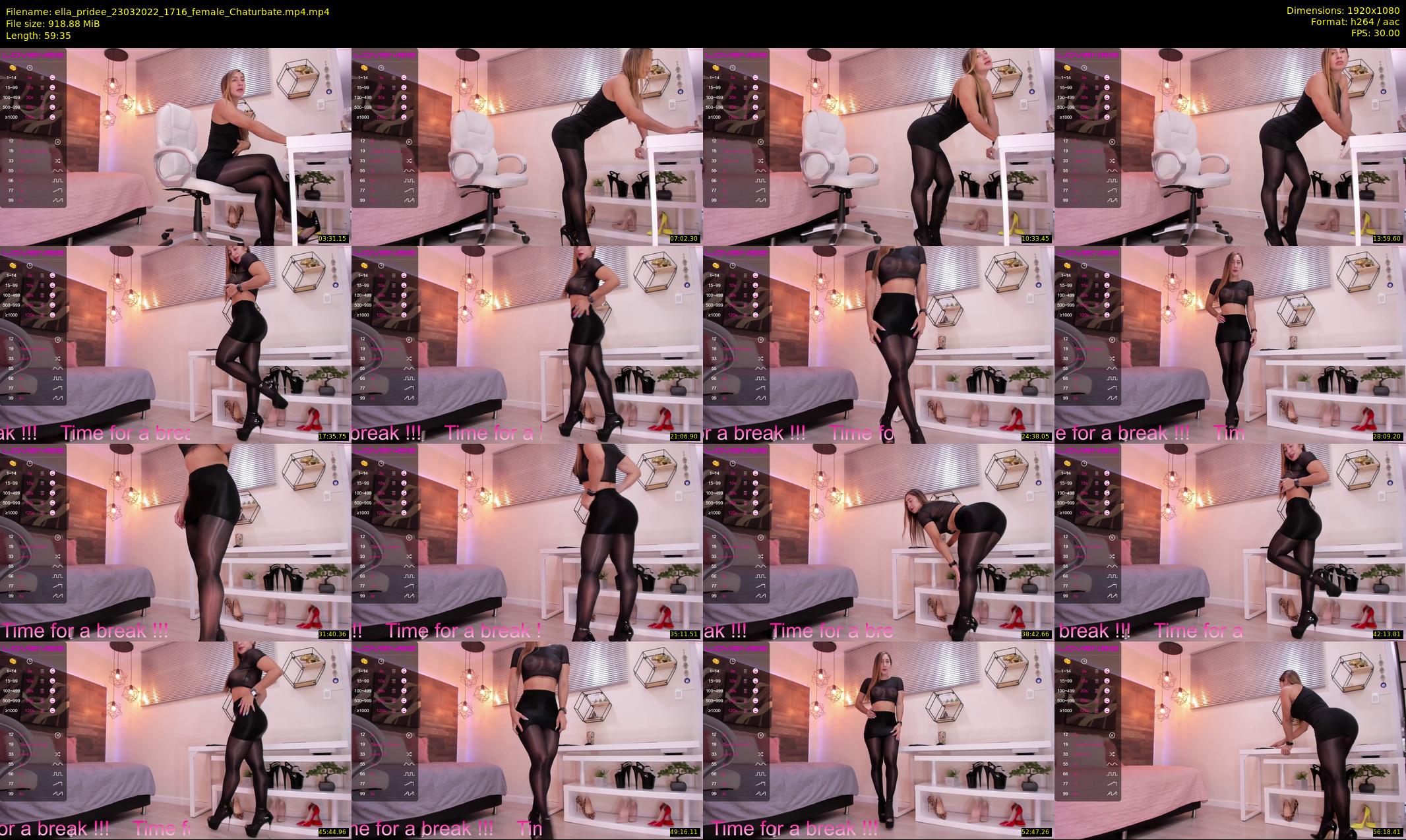 ella_pridee — 60 minute Chaturbate female cam show recording, 1080p, Mar 23, 2022