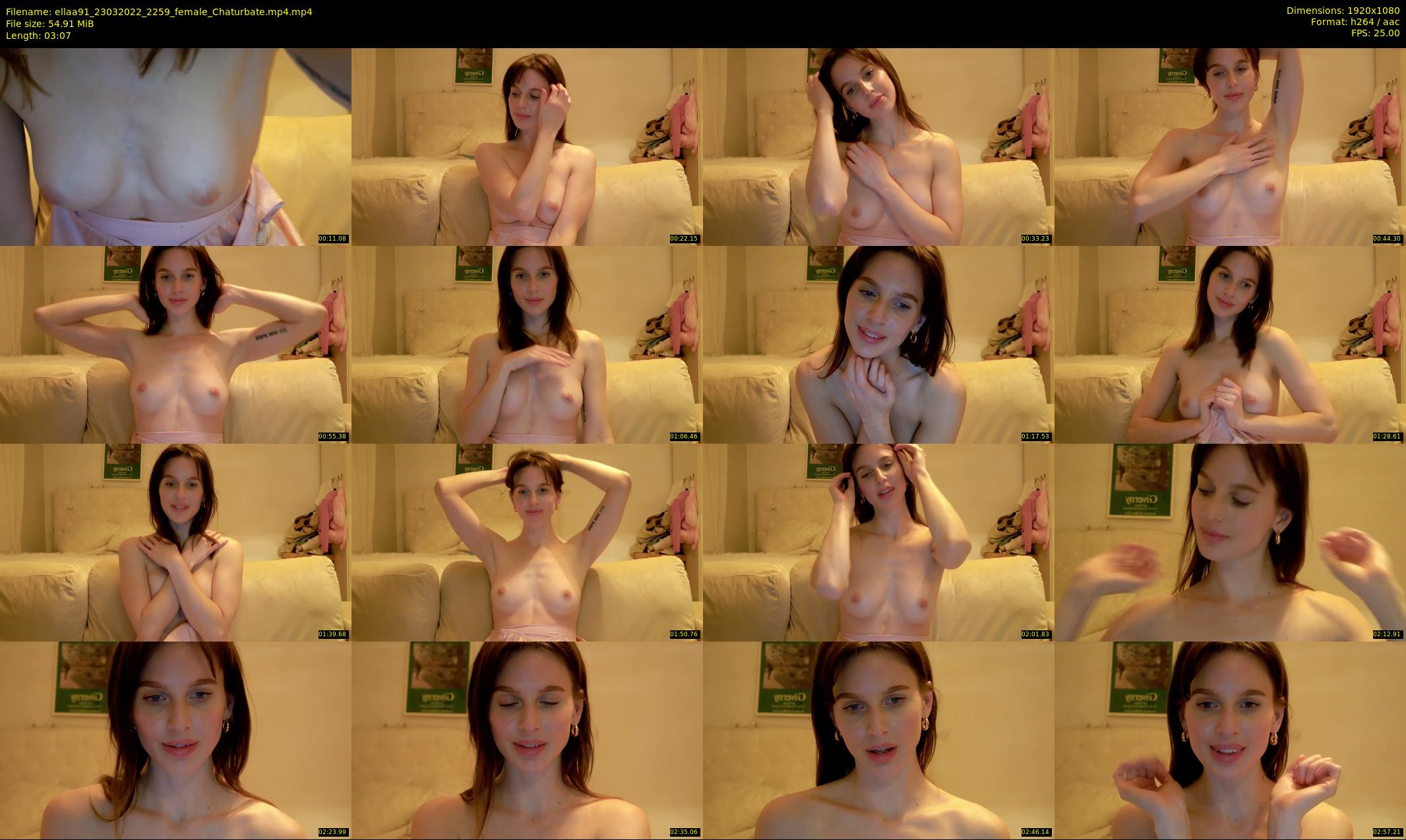 ellaa91 — 4 minute Chaturbate female cam show recording, 1080p, Mar 23, 2022