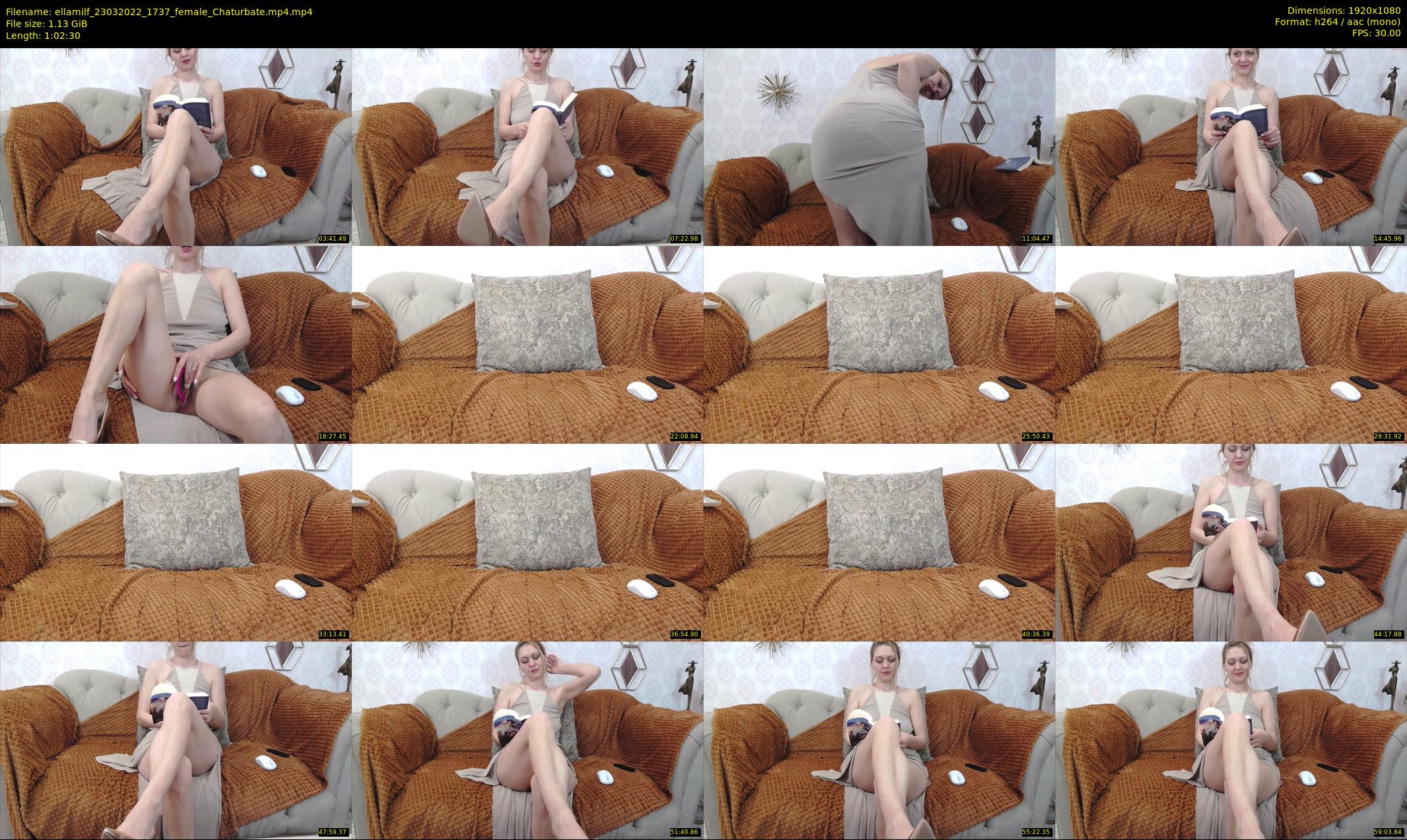 ellamilf — 63 minute Chaturbate female cam show recording, 1080p, Mar 23, 2022