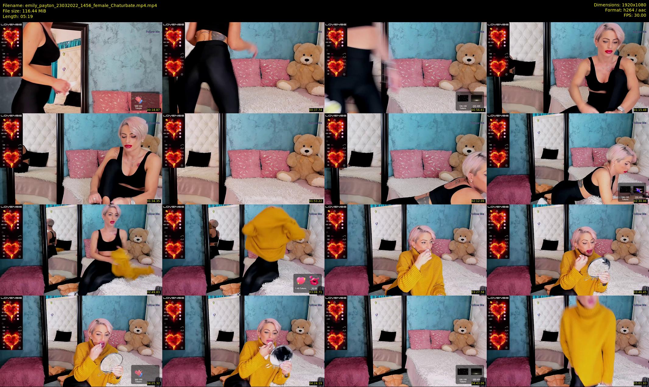 emily_payton — 6 minute Chaturbate female cam show recording, 1080p, Mar 23, 2022