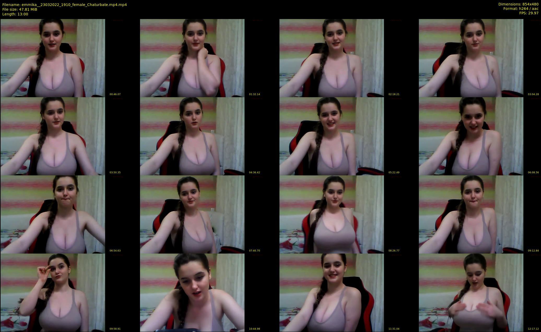 emmika_ — 13 minute Chaturbate female cam show recording, 480p, Mar 23, 2022