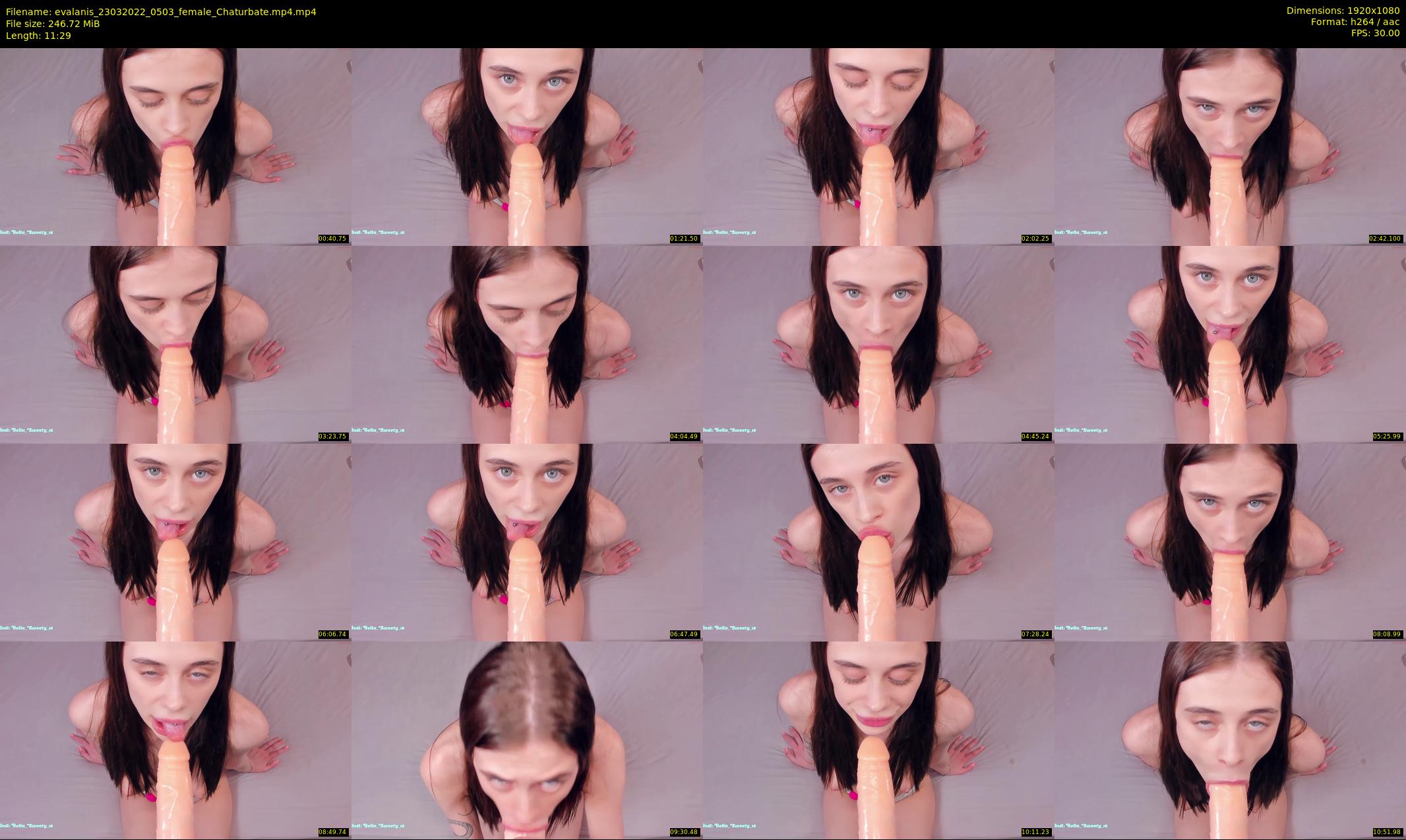evalanis — 12 minute Chaturbate couple cam show recording, 1080p, Mar 23, 2022