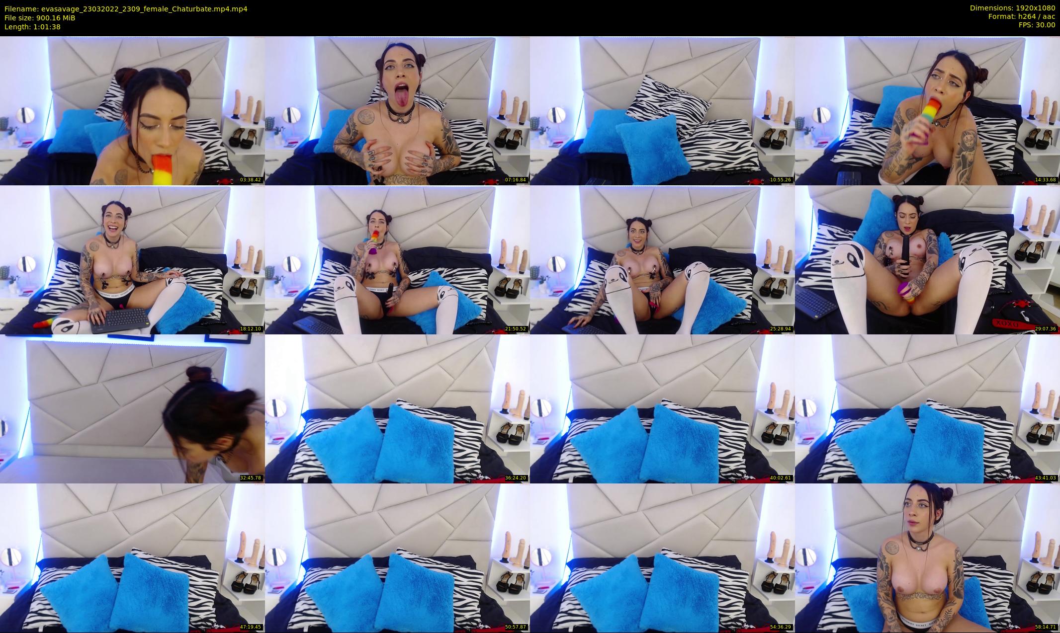 evasavage — 62 minute Chaturbate female cam show recording, 1080p, Mar 23, 2022