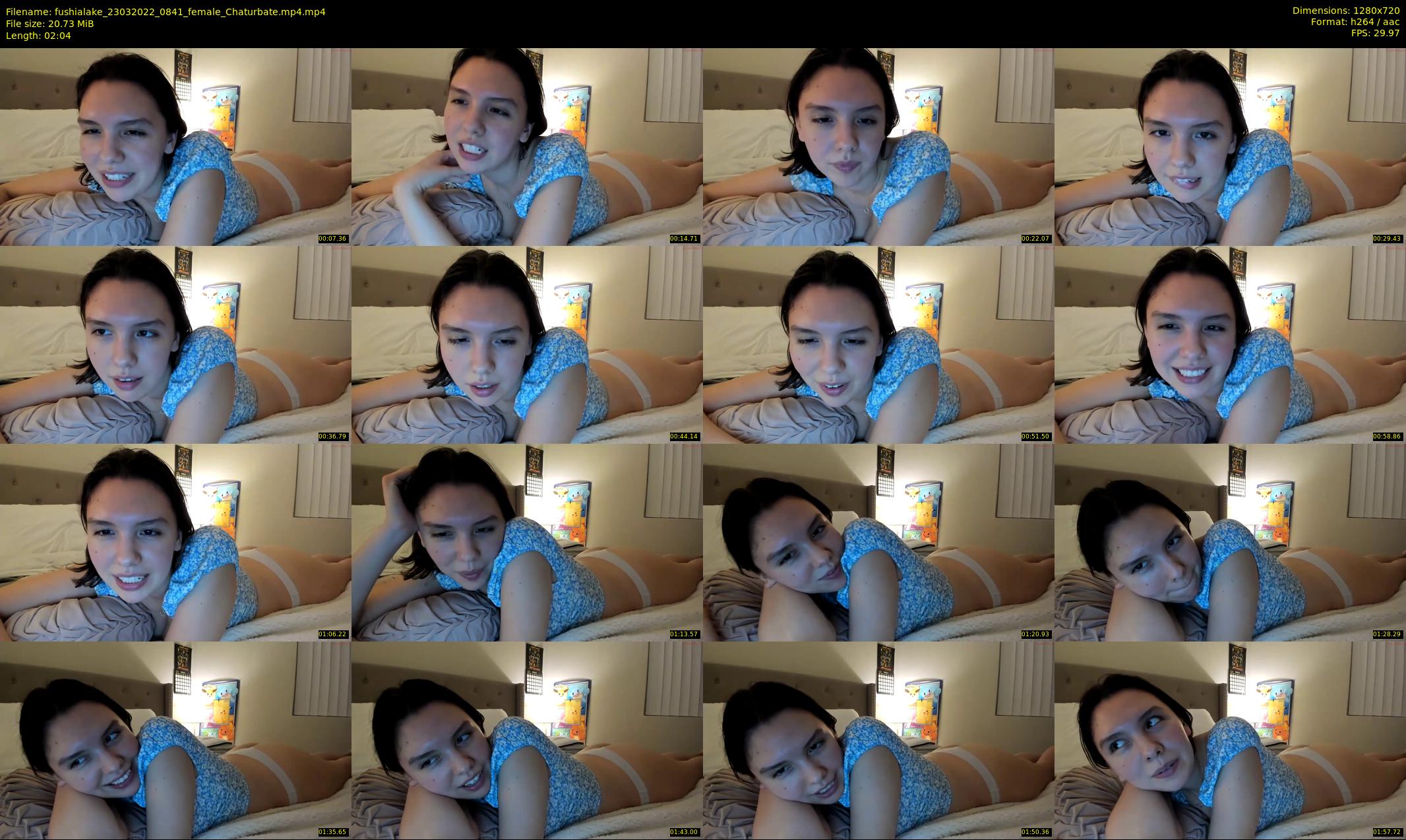 fushialake — 3 minute Chaturbate female cam show recording, 720p, Mar 23, 2022