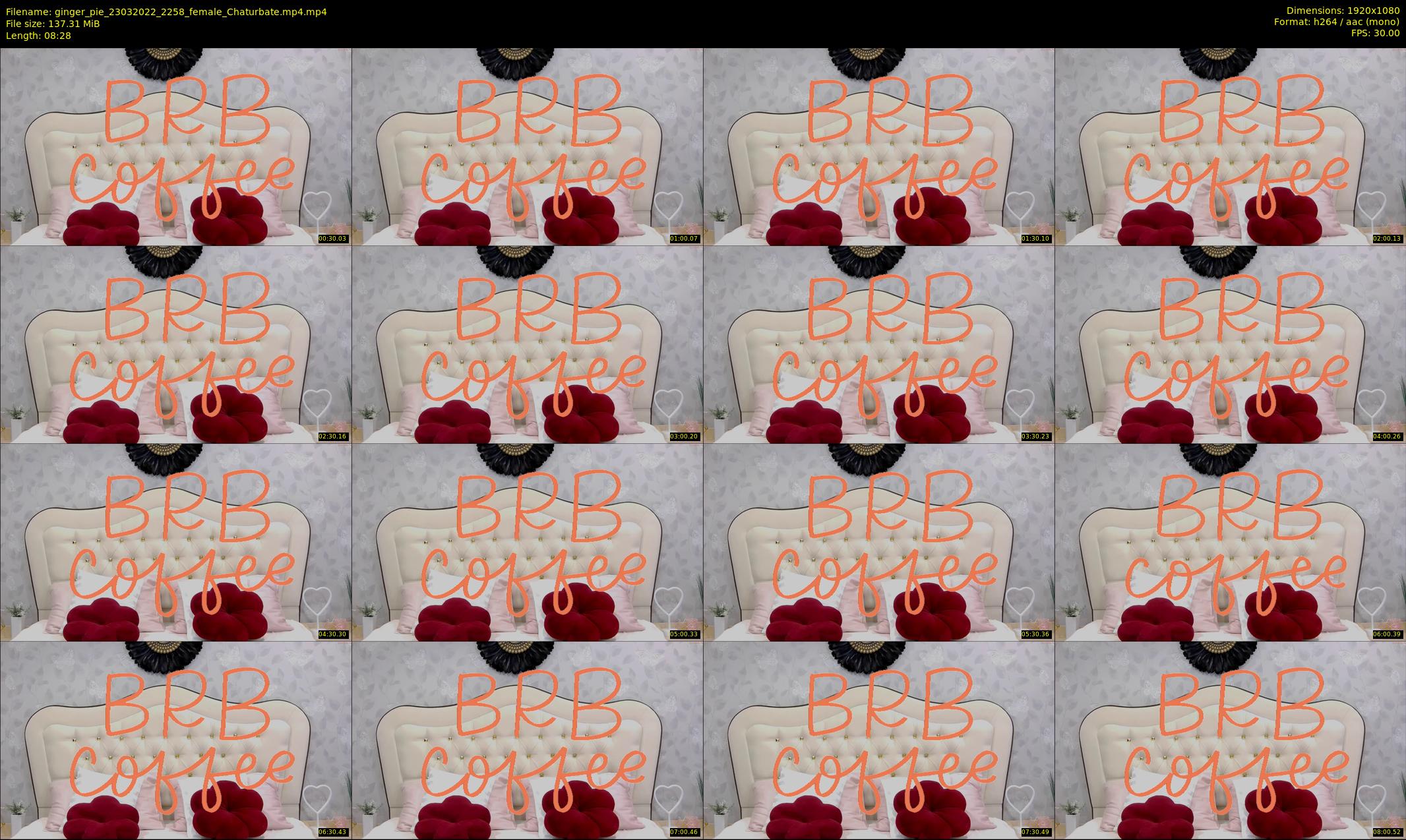 ginger_pie — 9 minute Chaturbate female cam show recording, 1080p, Mar 23, 2022