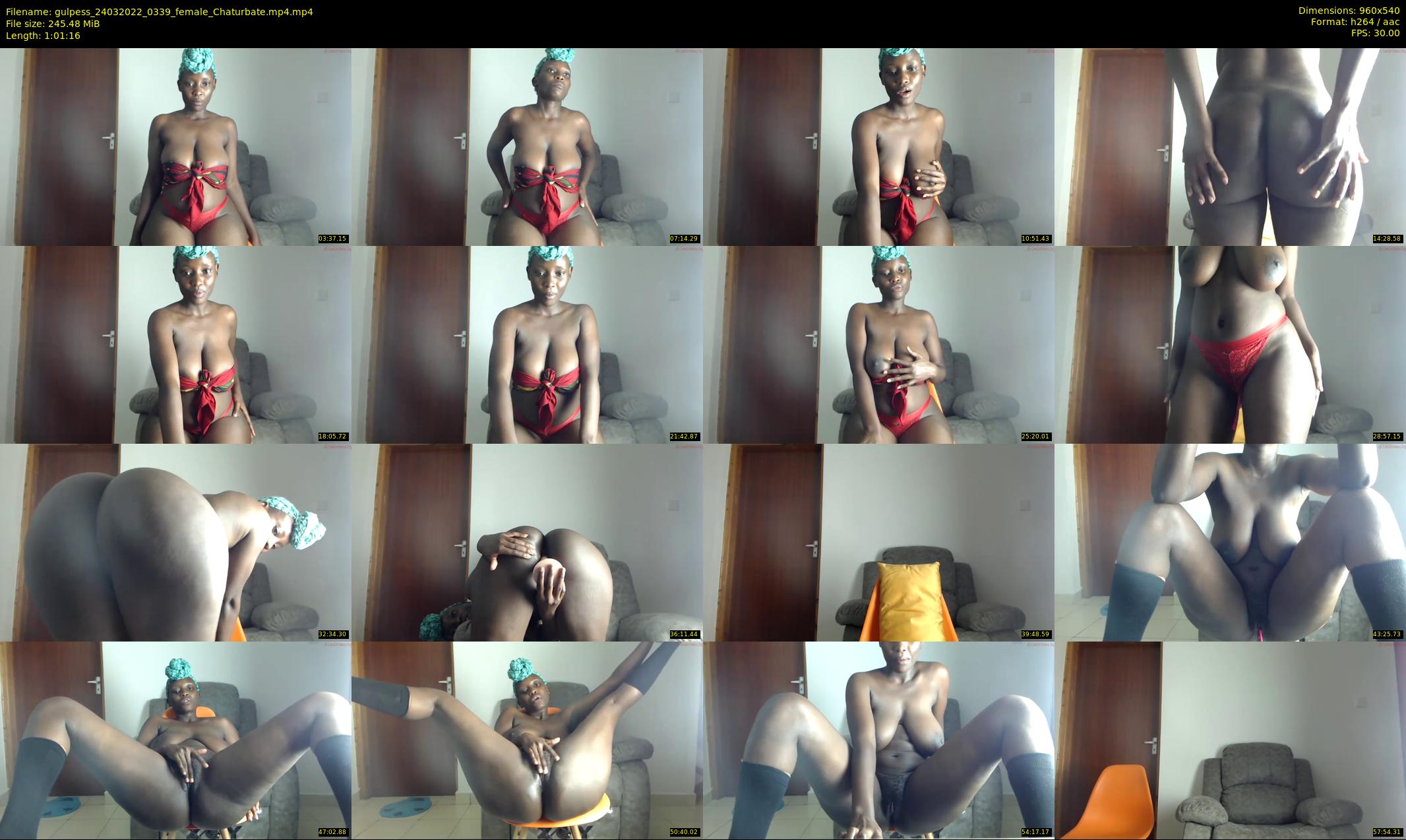 gulpess — 62 minute Chaturbate female cam show recording, 480p, Mar 24, 2022