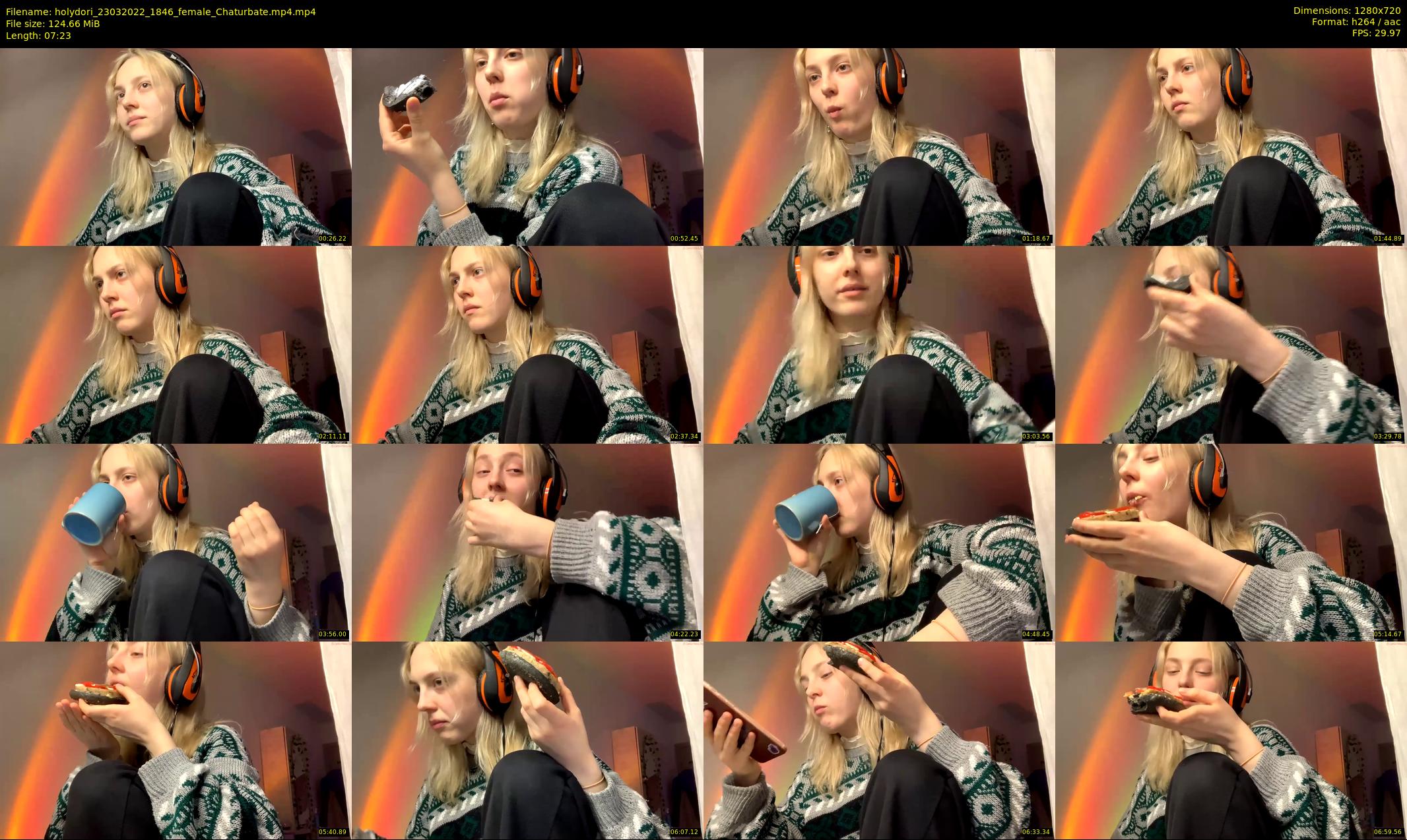 holydori — 8 minute Chaturbate female cam show recording, 720p, Mar 23, 2022