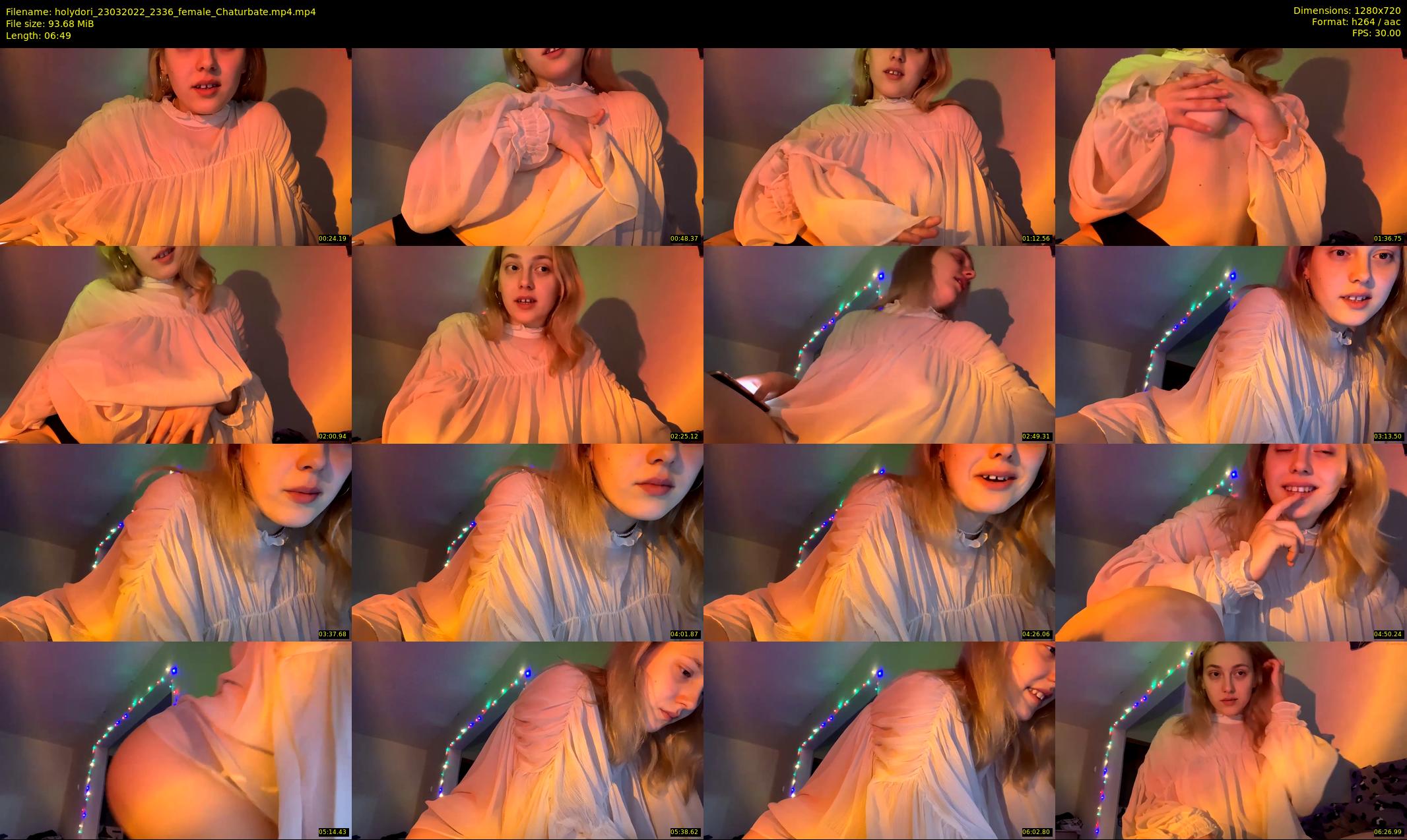 holydori — 7 minute Chaturbate female cam show recording, 720p, Mar 23, 2022