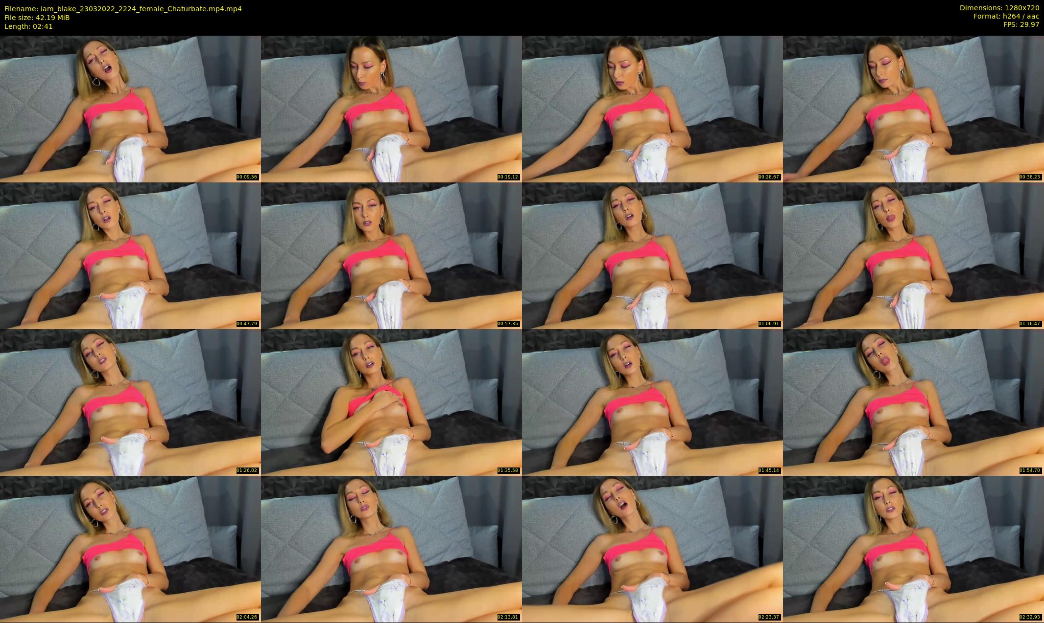 iam_blake — 3 minute Chaturbate female cam show recording, 720p, Mar 23, 2022