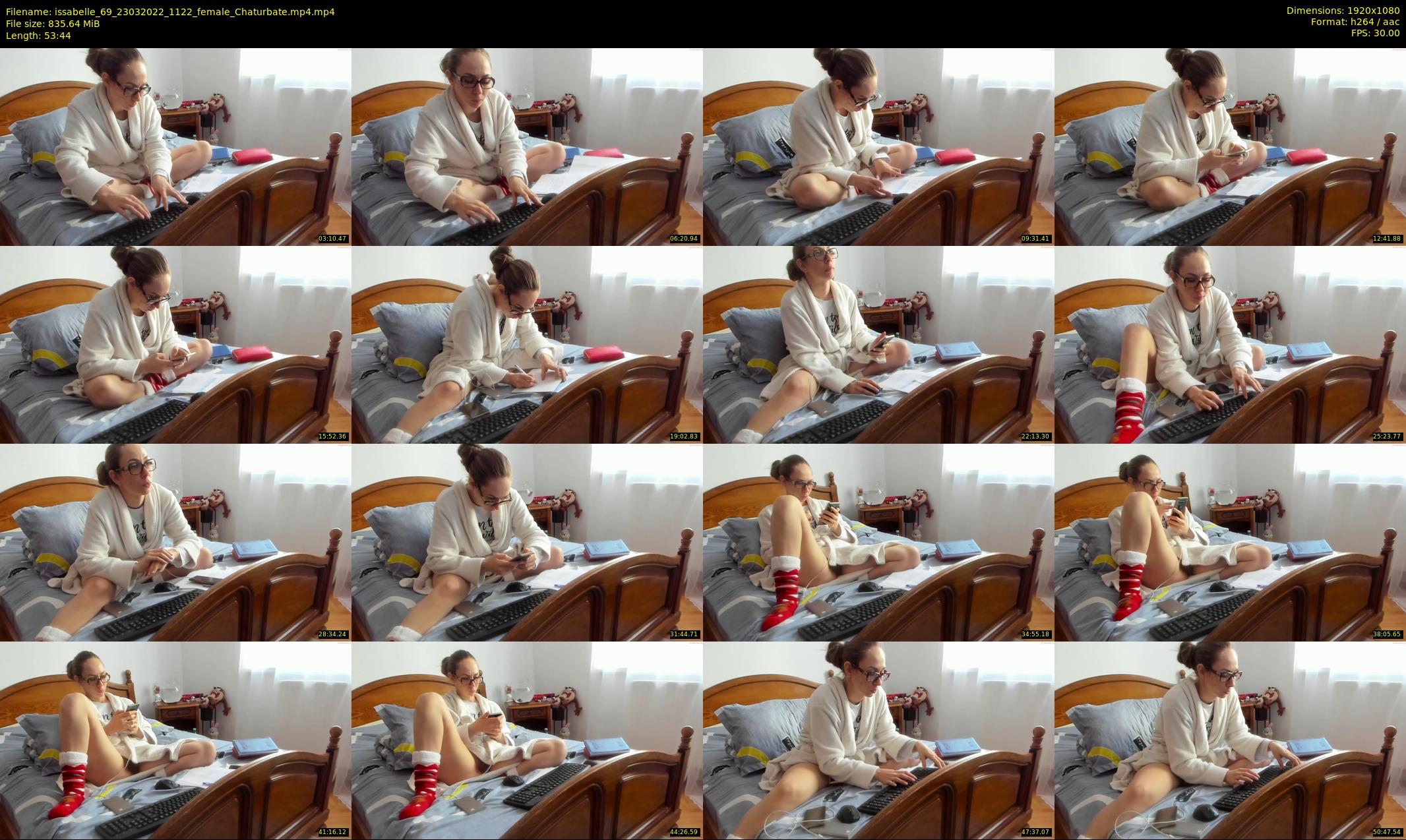 issabelle_69 — 54 minute Chaturbate couple cam show recording, 1080p, Mar 23, 2022