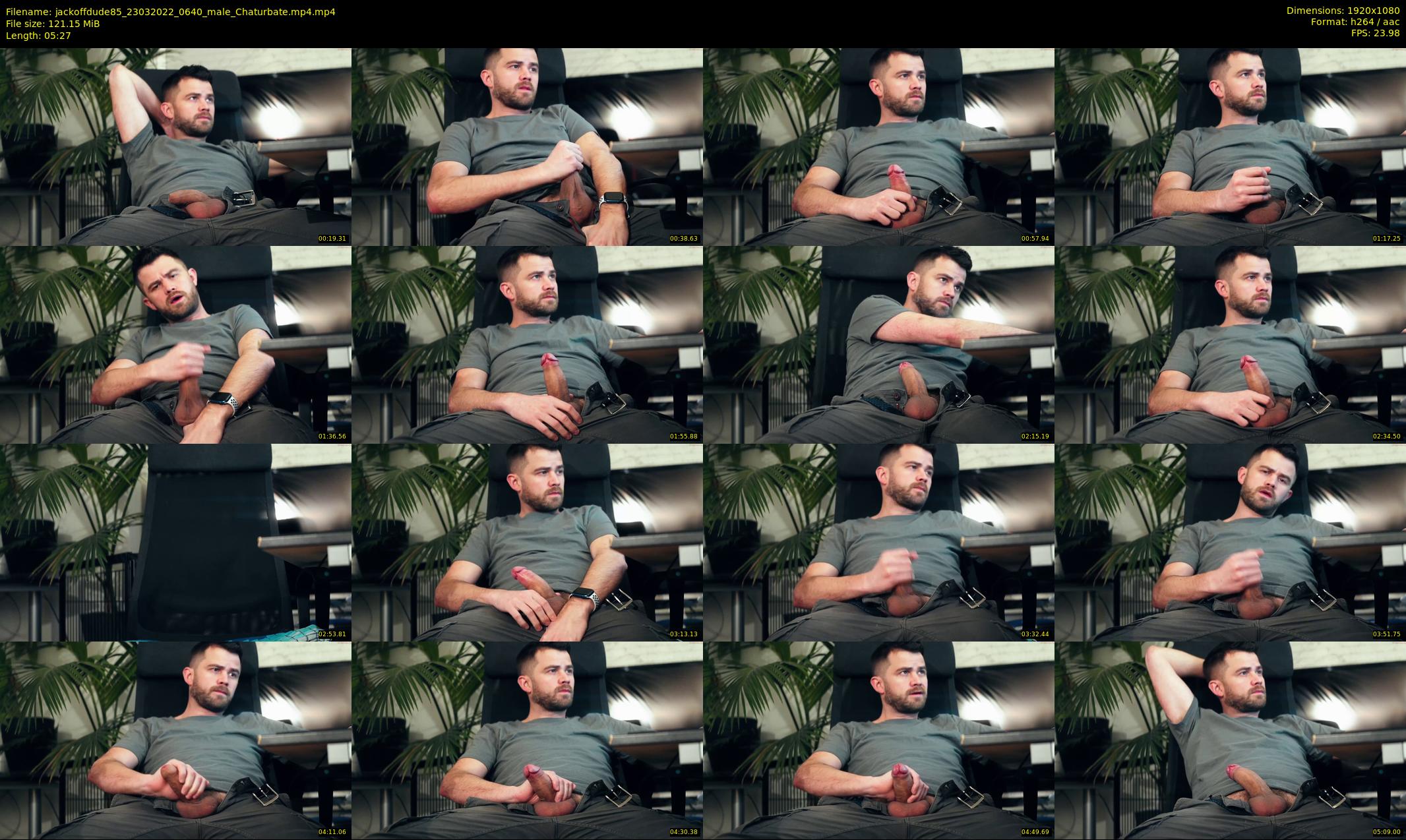 jackoffdude85 — 6 minute Chaturbate male cam show recording, 1080p, Mar 23, 2022