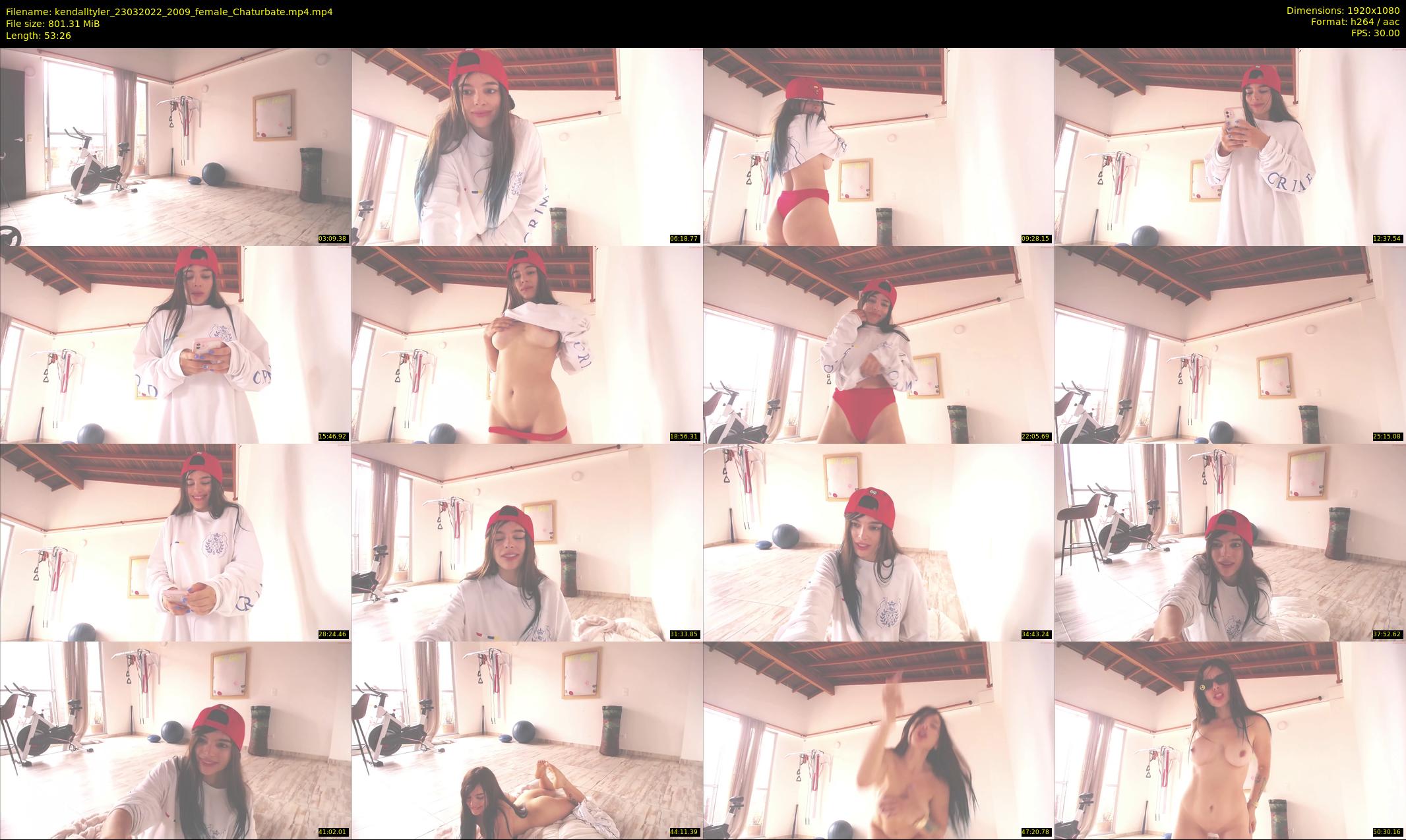 kendalltyler — 54 minute Chaturbate female cam show recording, 1080p, Mar 23, 2022