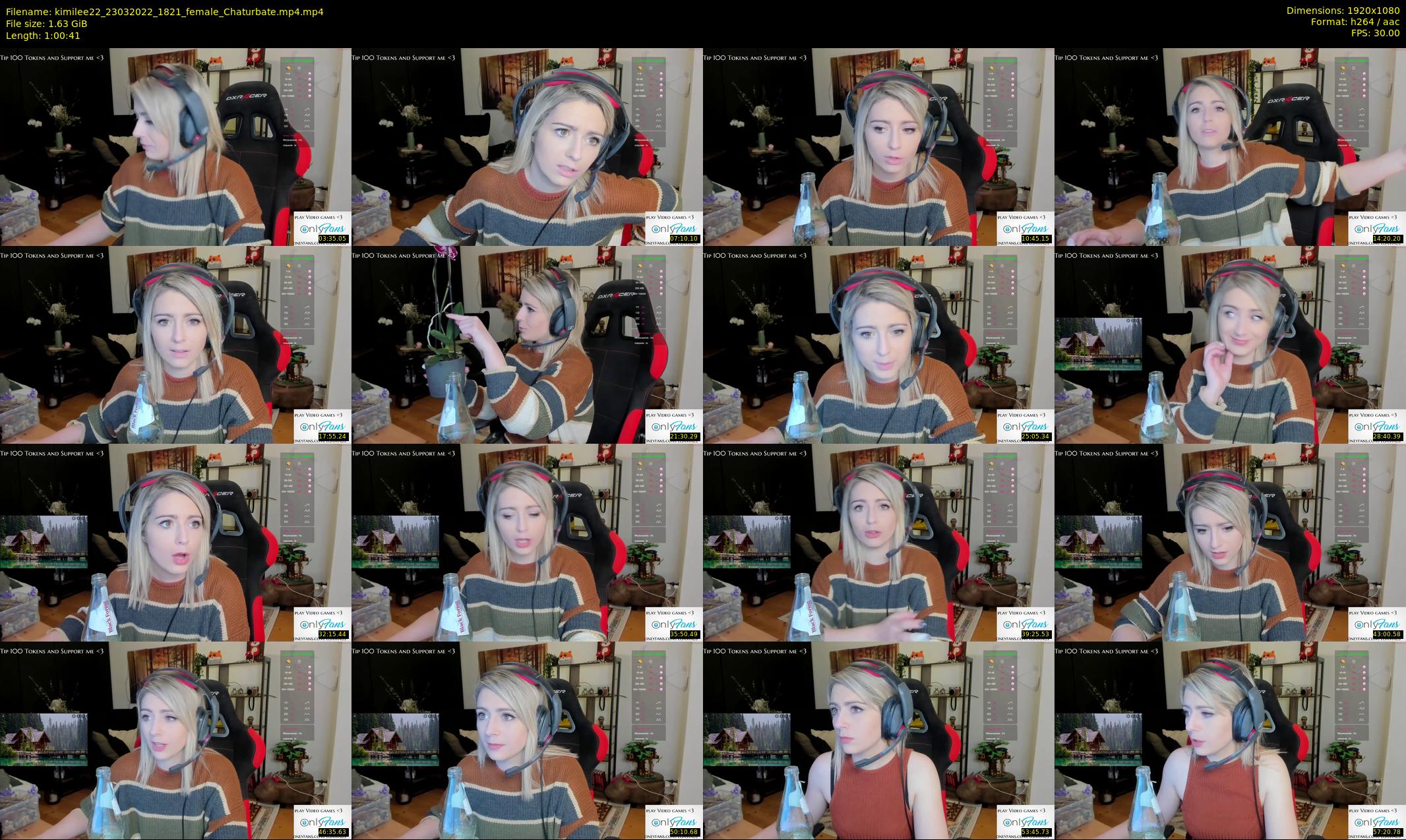kimilee22 — 61 minute Chaturbate female cam show recording, 1080p, Mar 23, 2022
