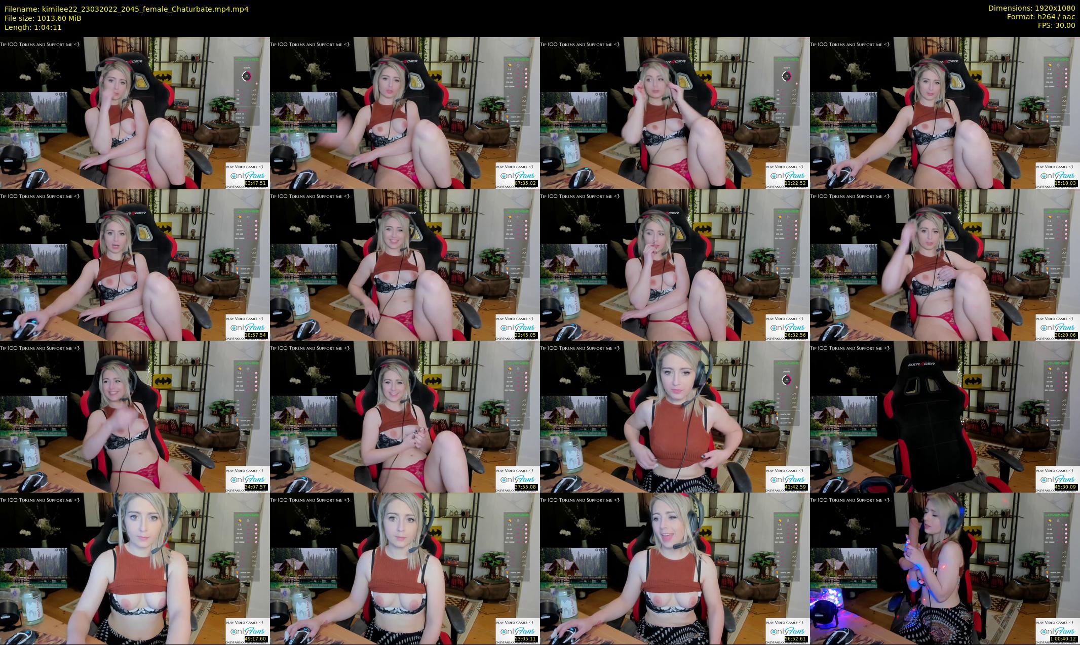 kimilee22 — 65 minute Chaturbate female cam show recording, 1080p, Mar 23, 2022