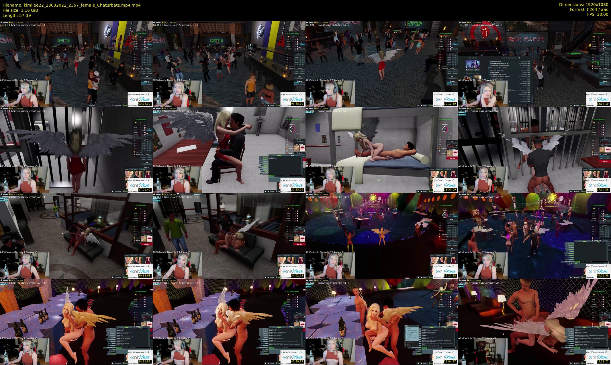kimilee22 — 58 minute Chaturbate female cam show recording, 1080p, Mar 23, 2022