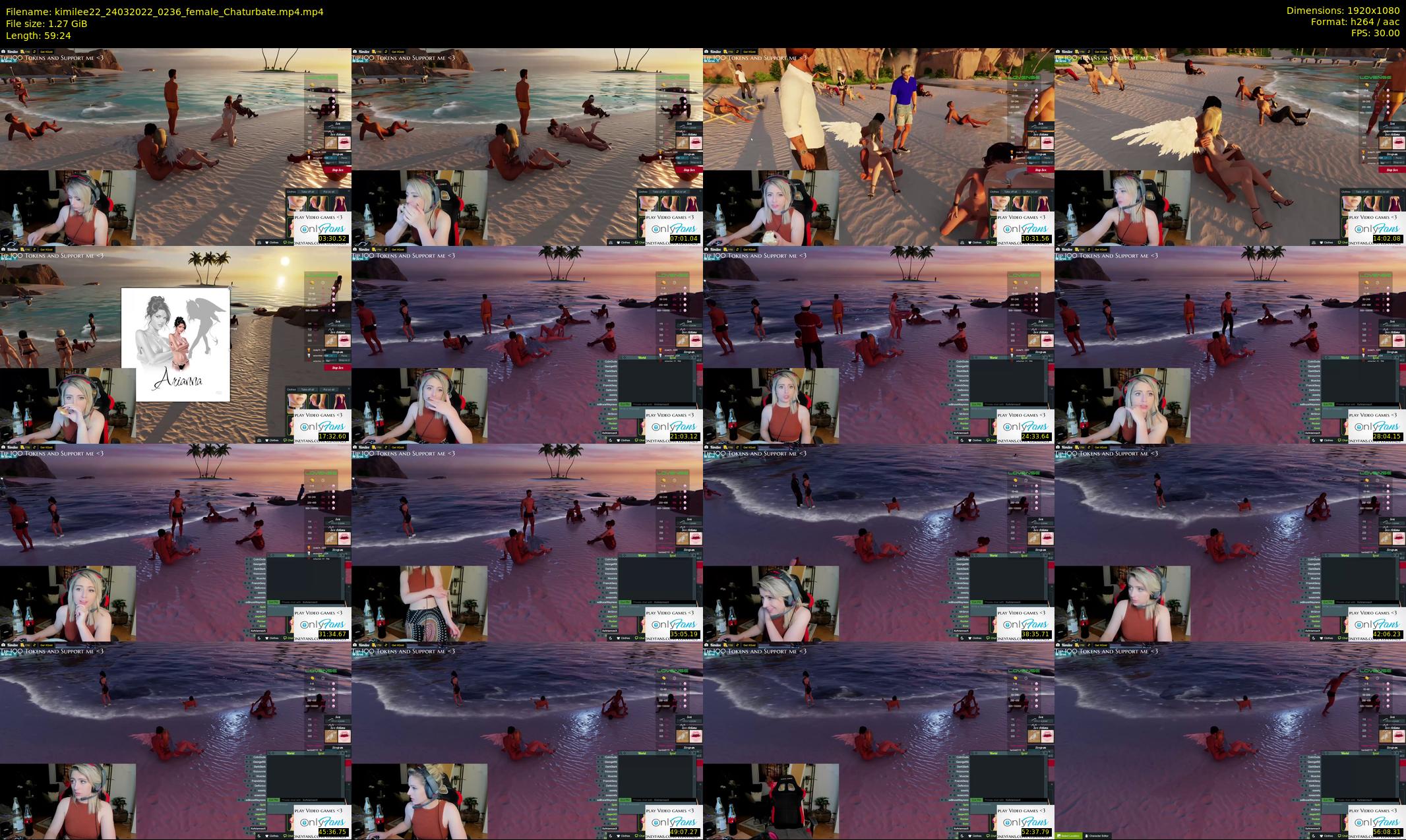 kimilee22 — 60 minute Chaturbate female cam show recording, 1080p, Mar 24, 2022