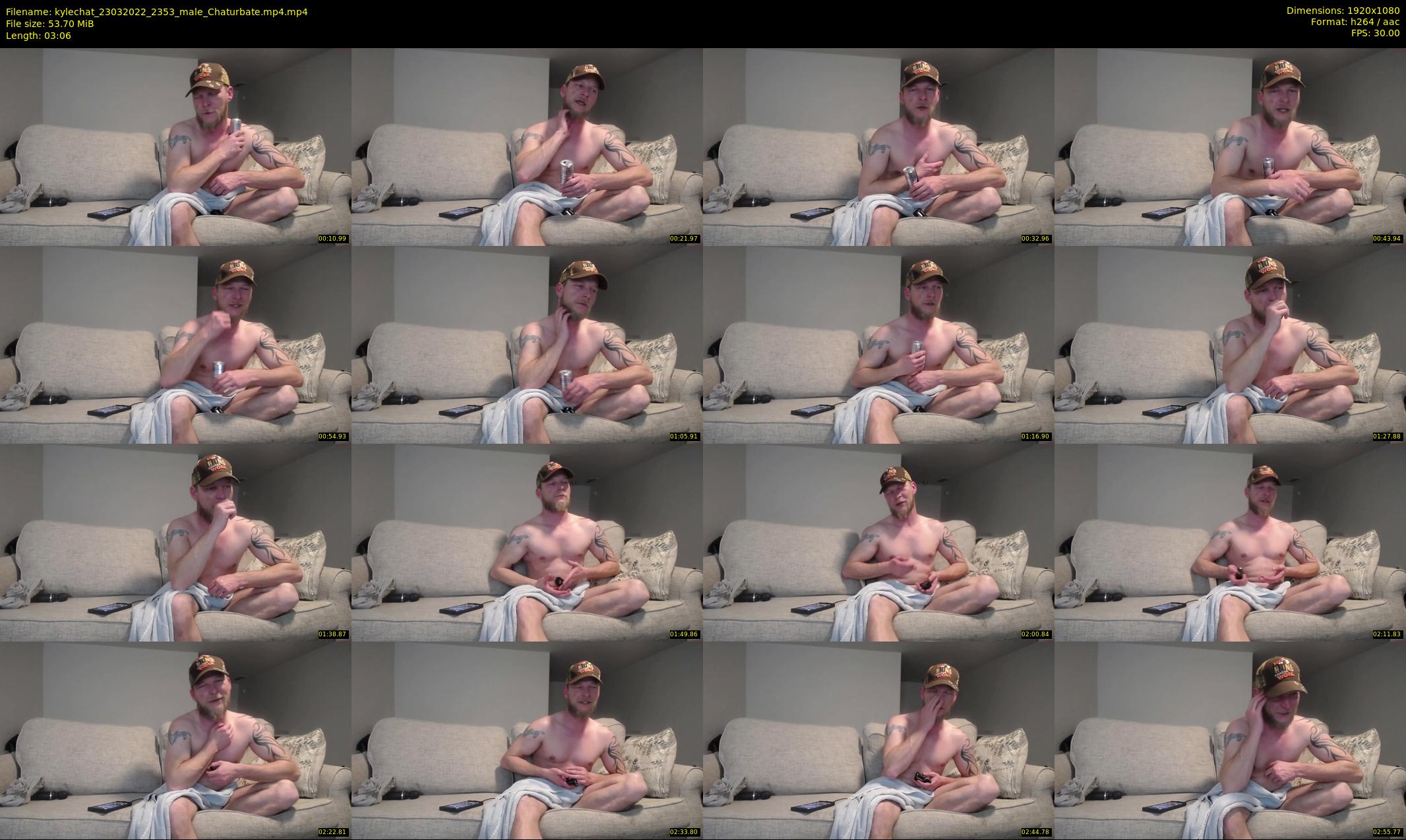 kylechat — 4 minute Chaturbate male cam show recording, 1080p, Mar 23, 2022