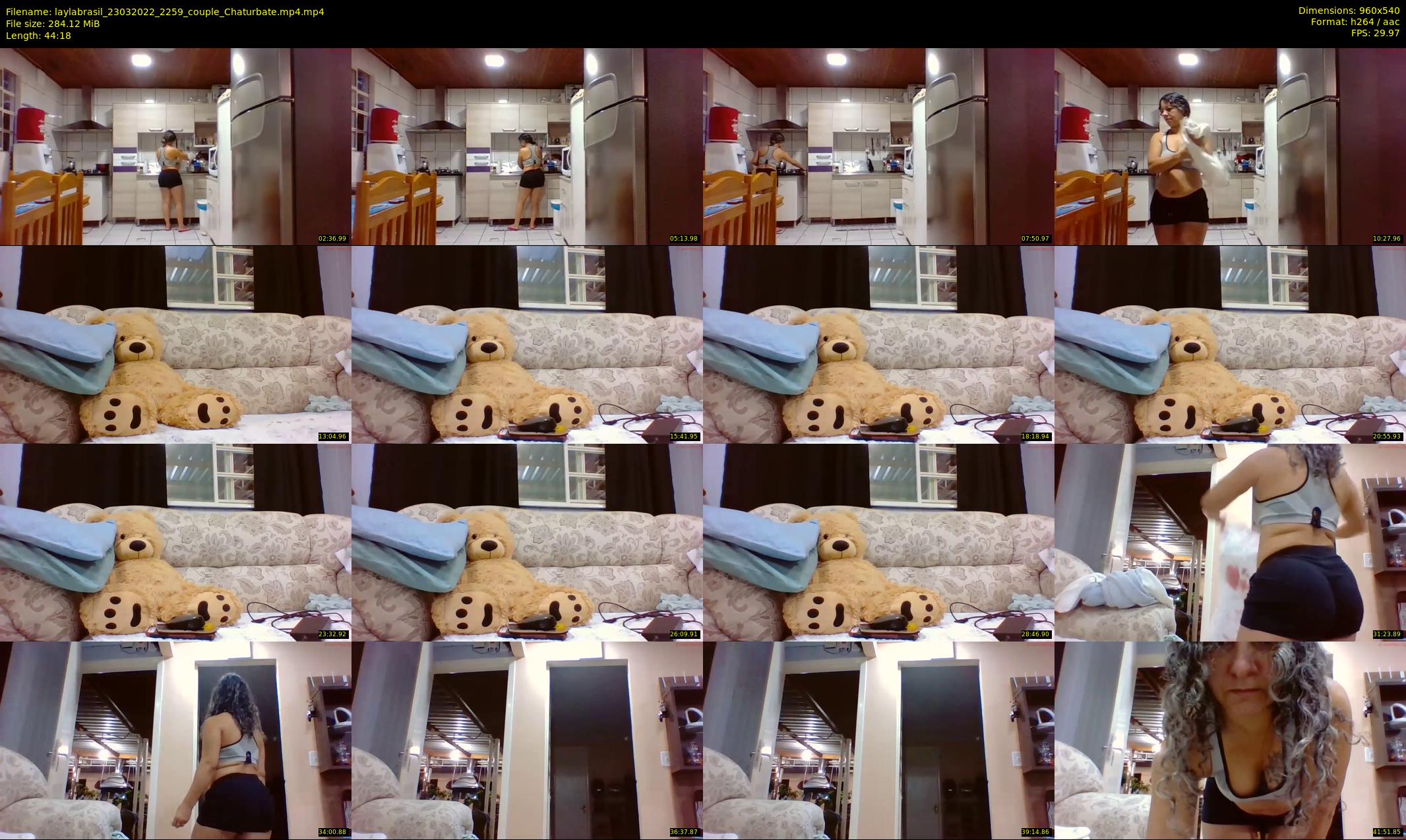 laylabrasil — 45 minute Chaturbate female cam show recording, 480p, Mar 23, 2022
