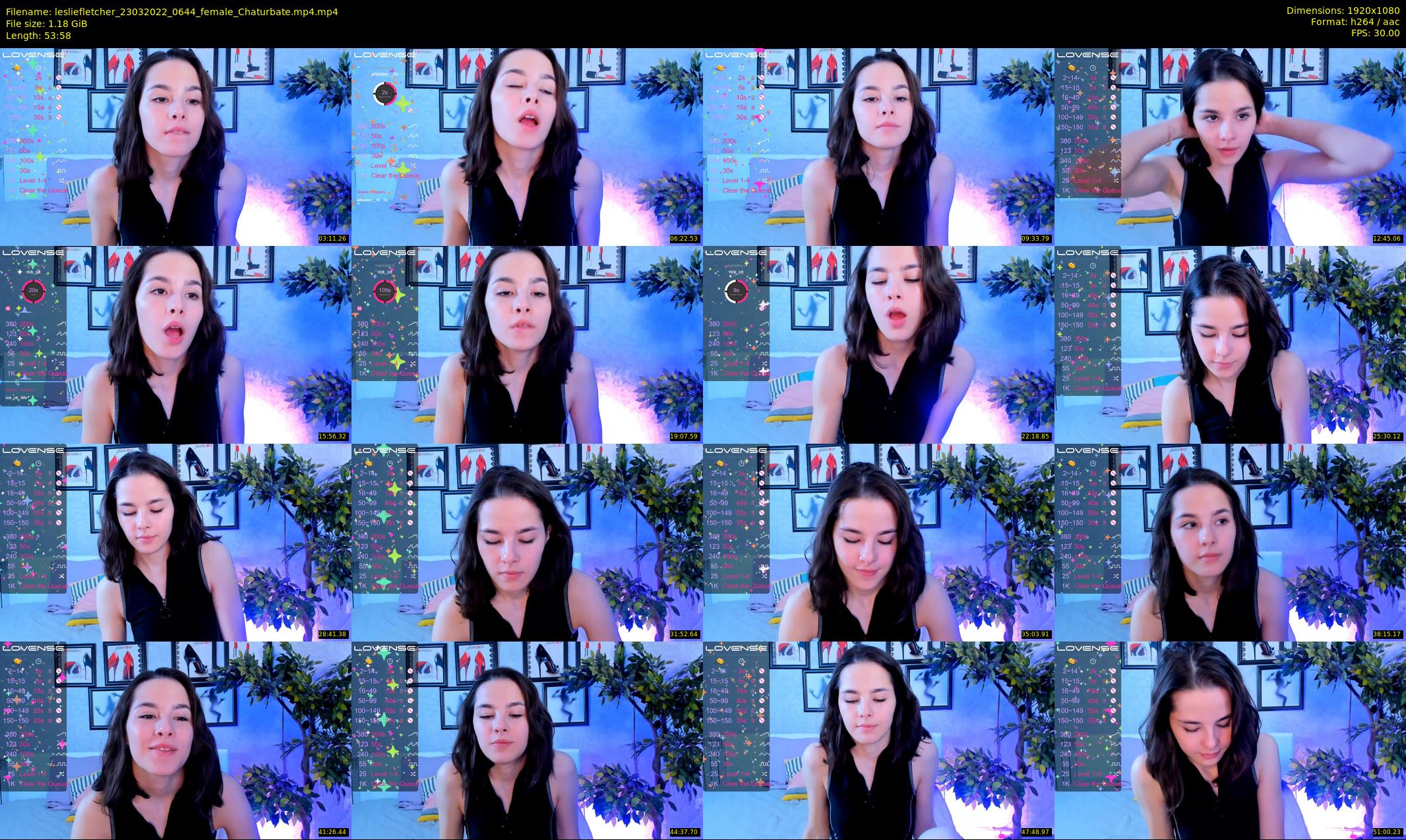 lesliefletcher — 54 minute Chaturbate couple cam show recording, 1080p, Mar 23, 2022