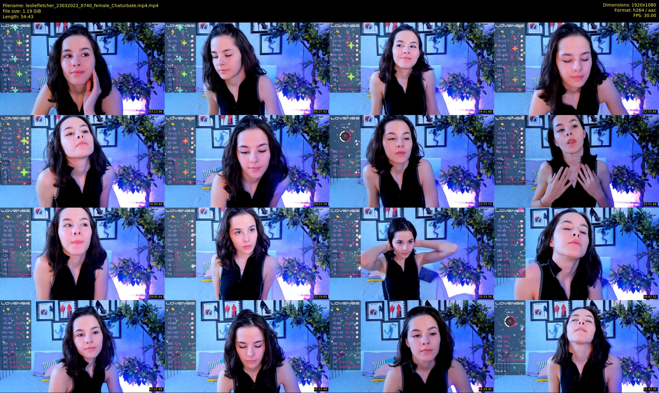 lesliefletcher — 55 minute Chaturbate couple cam show recording, 1080p, Mar 23, 2022