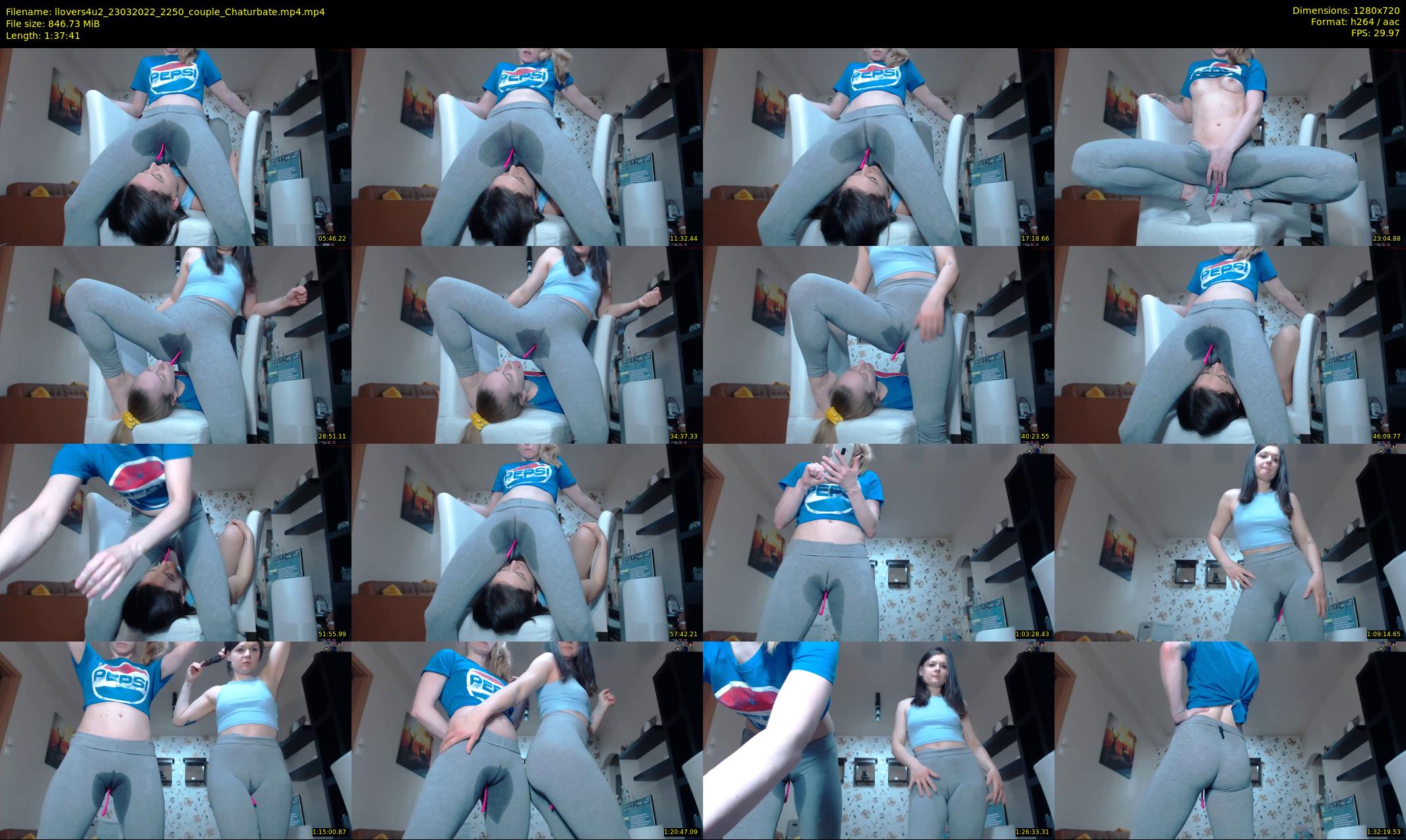 llovers4u2 — 98 minute Chaturbate couple cam show recording, 720p, Mar 23, 2022