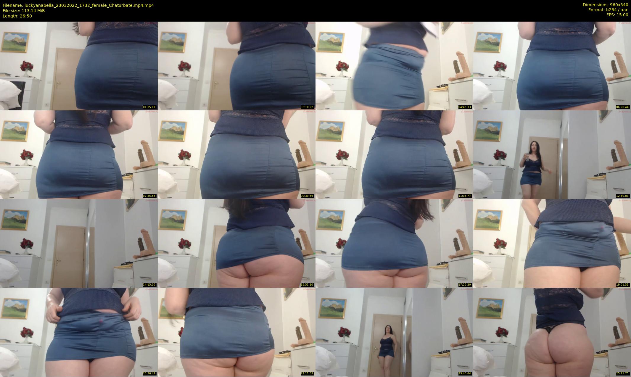 luckyanabella — 27 minute Chaturbate female cam show recording, 480p, Mar 23, 2022