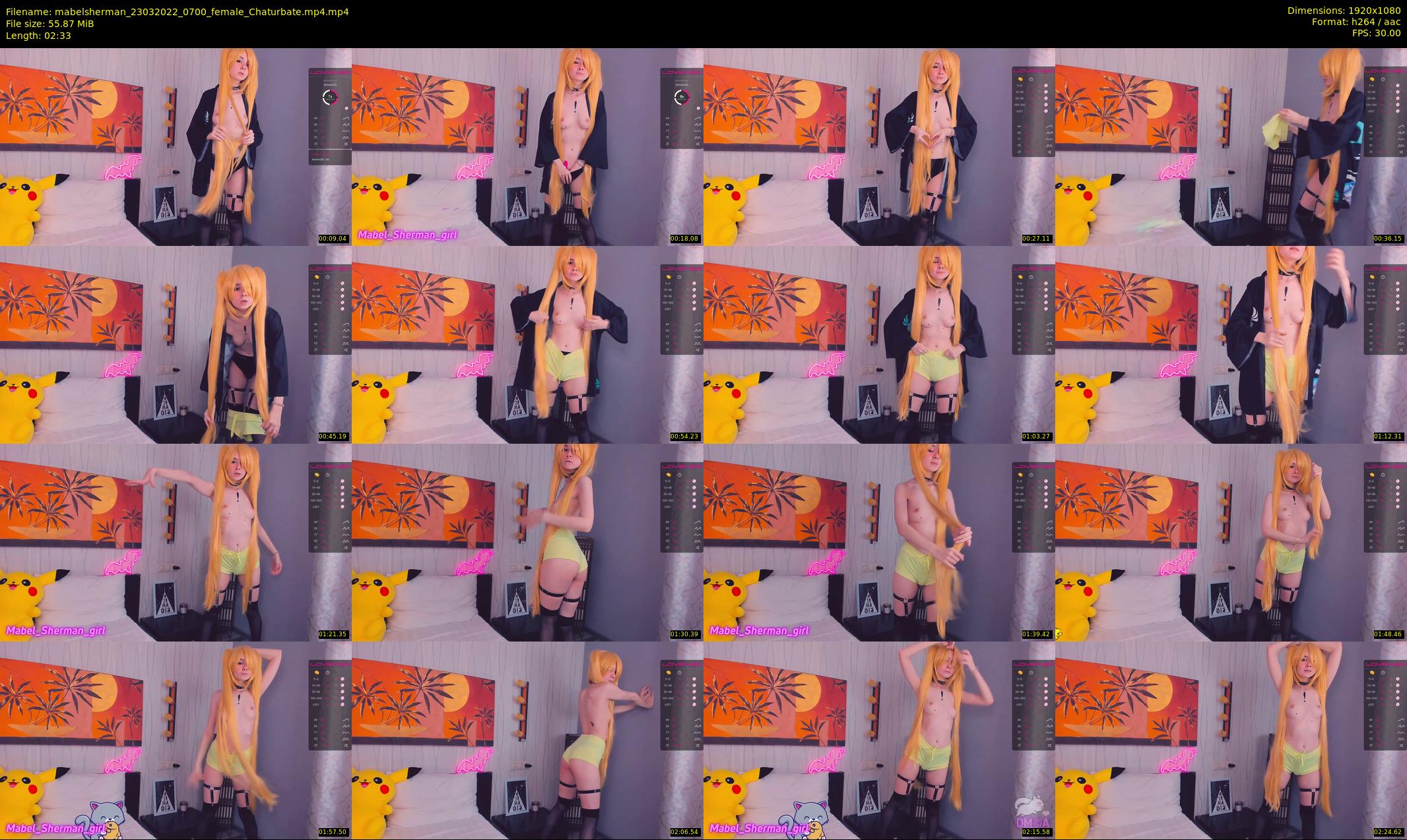 mabelsherman — 3 minute Chaturbate couple cam show recording, 1080p, Mar 23, 2022