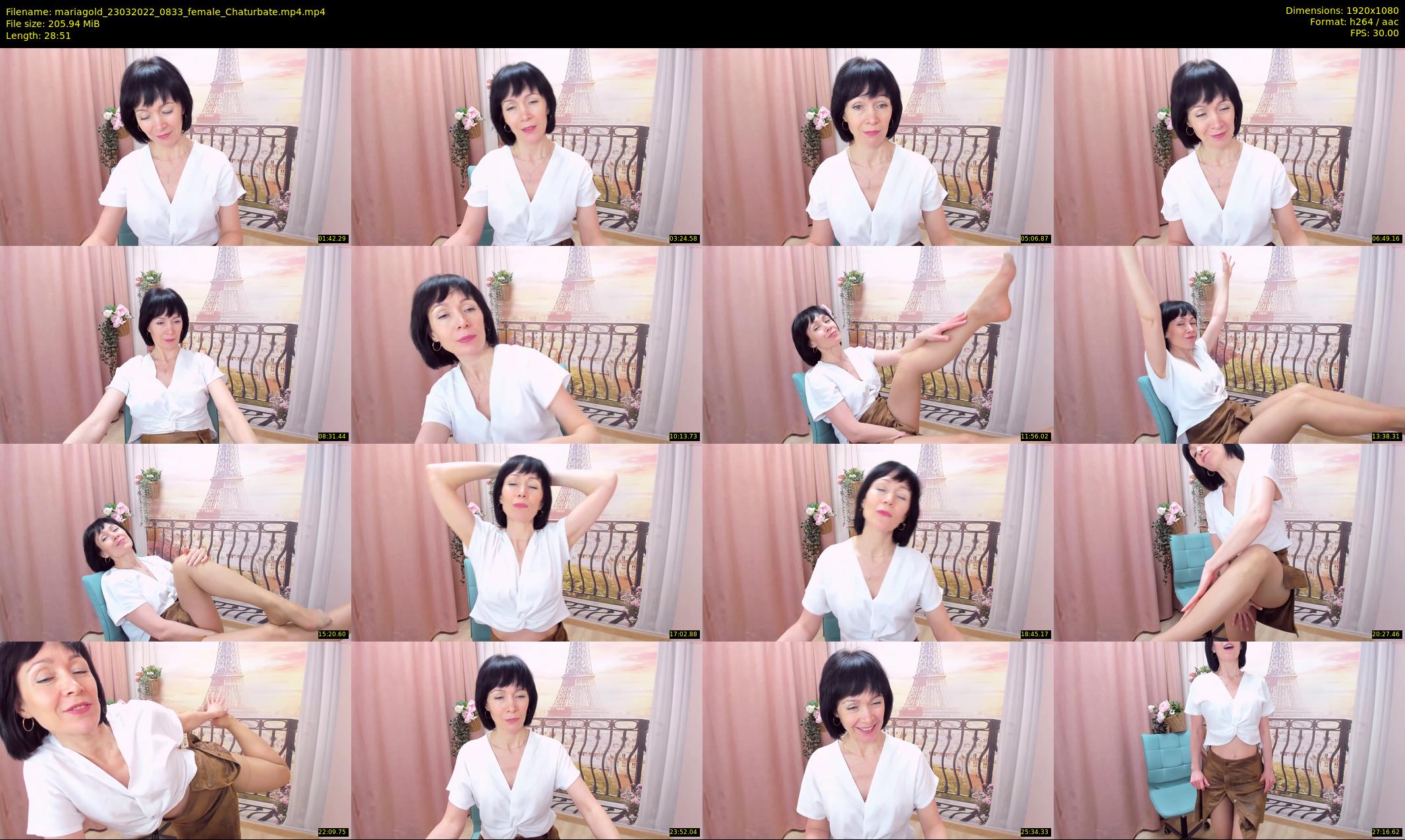 mariagold — 29 minute Chaturbate female cam show recording, 1080p, Mar 23, 2022
