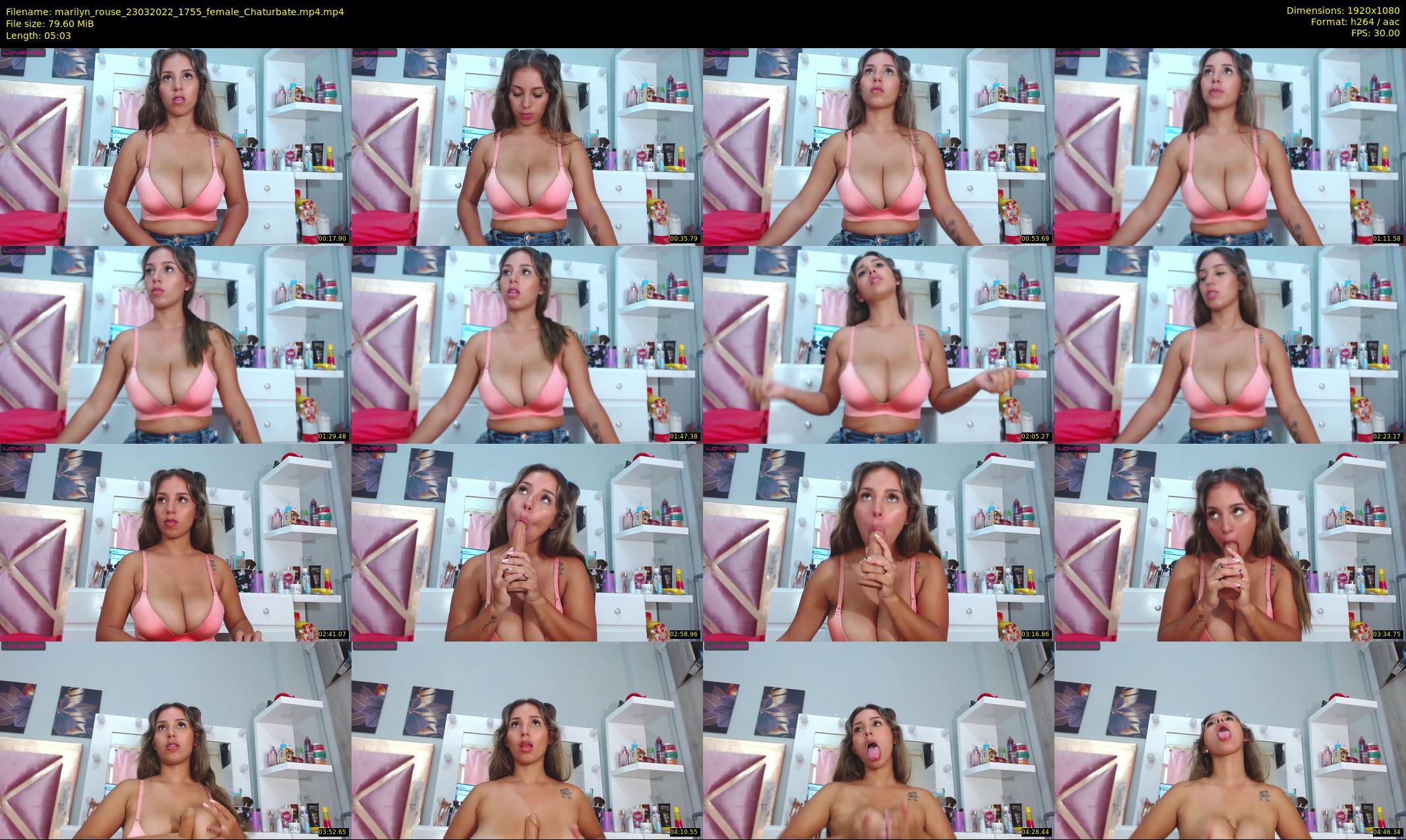 marilyn_rouse — 6 minute Chaturbate female cam show recording, 1080p, Mar 23, 2022