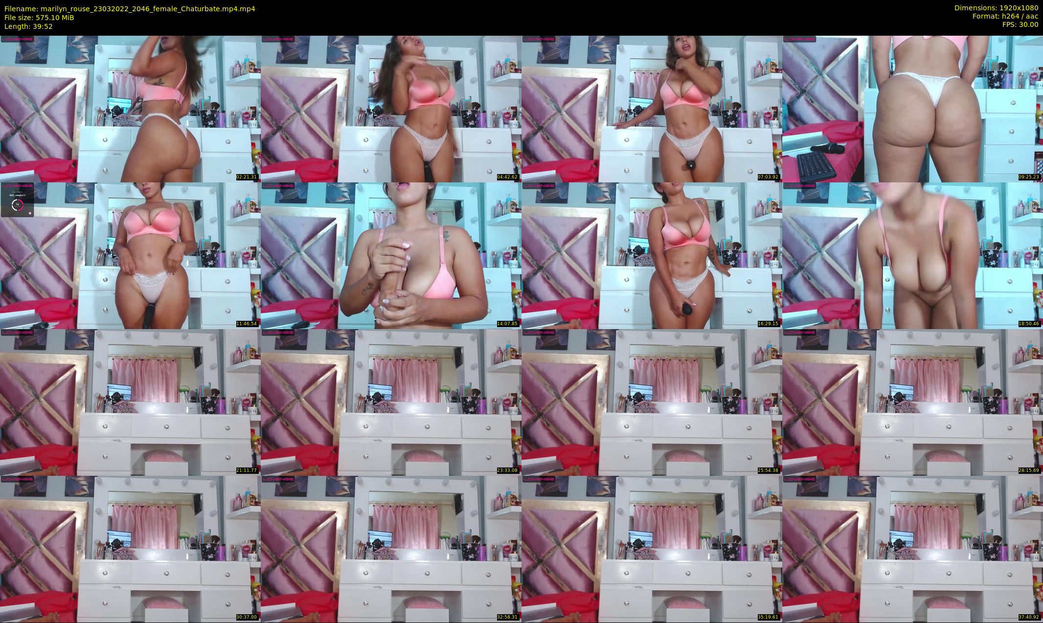 marilyn_rouse — 40 minute Chaturbate female cam show recording, 1080p, Mar 23, 2022