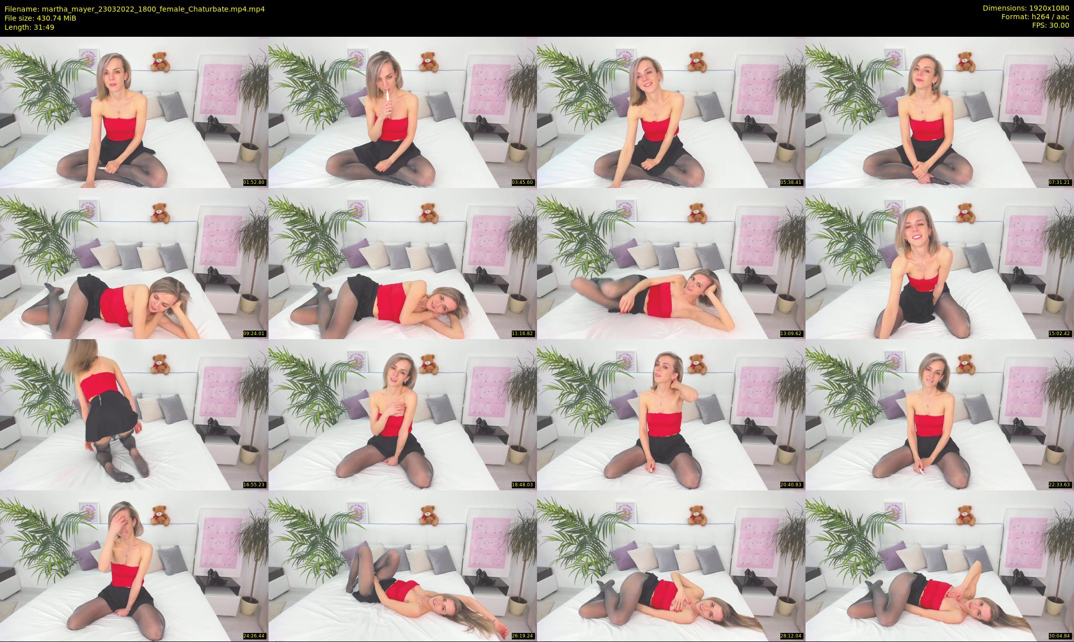 martha_mayer — 32 minute Chaturbate female cam show recording, 1080p, Mar 23, 2022