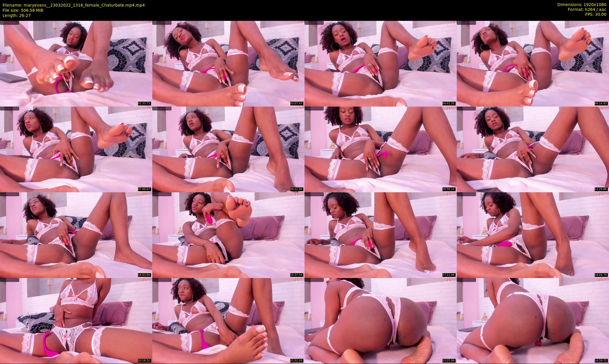 maryevans_ — 27 minute Chaturbate female cam show recording, 1080p, Mar 23, 2022