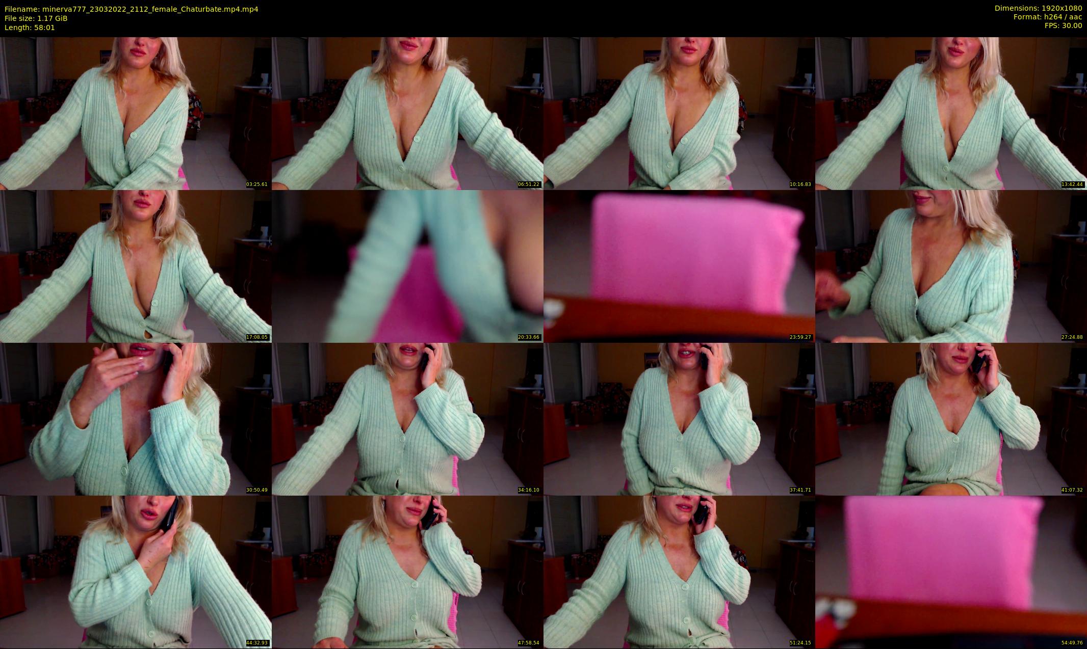 minerva777 — 59 minute Chaturbate female cam show recording, 1080p, Mar 23, 2022