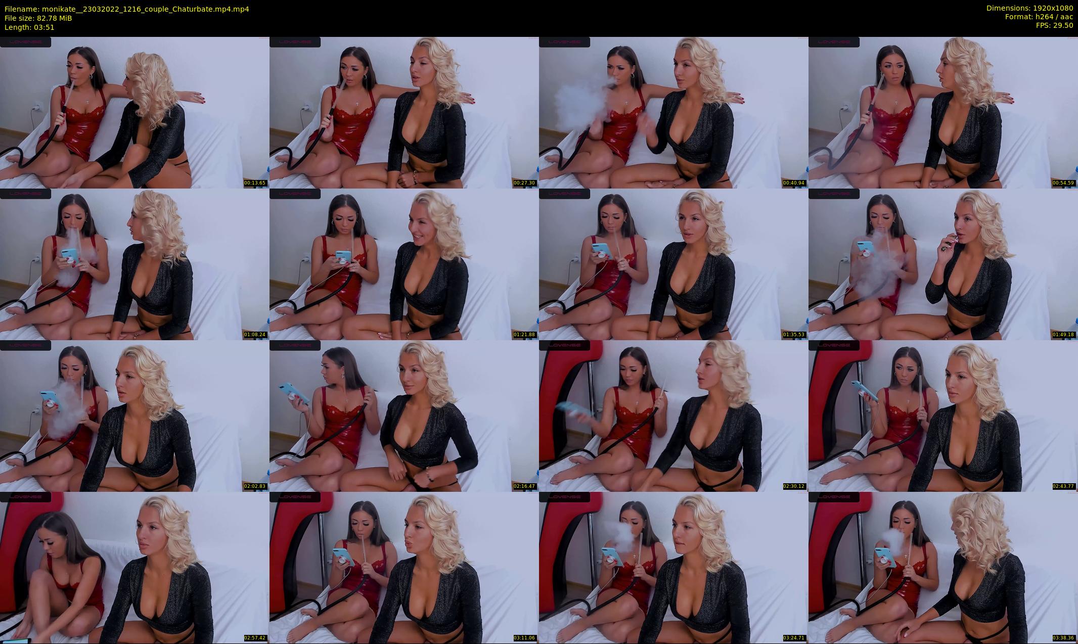 monikate_ — 4 minute Chaturbate couple cam show recording, 1080p, Mar 23, 2022