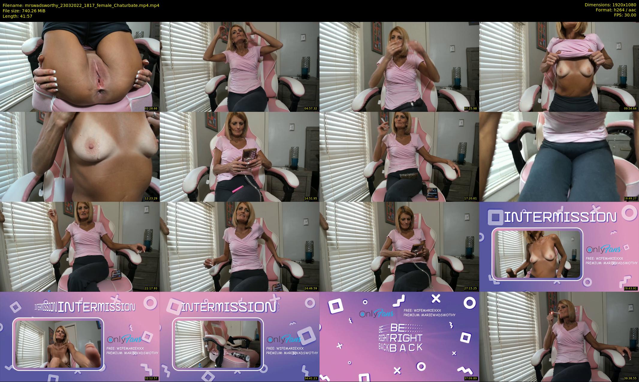 mrswadsworthy — 42 minute Chaturbate female cam show recording, 1080p, Mar 23, 2022