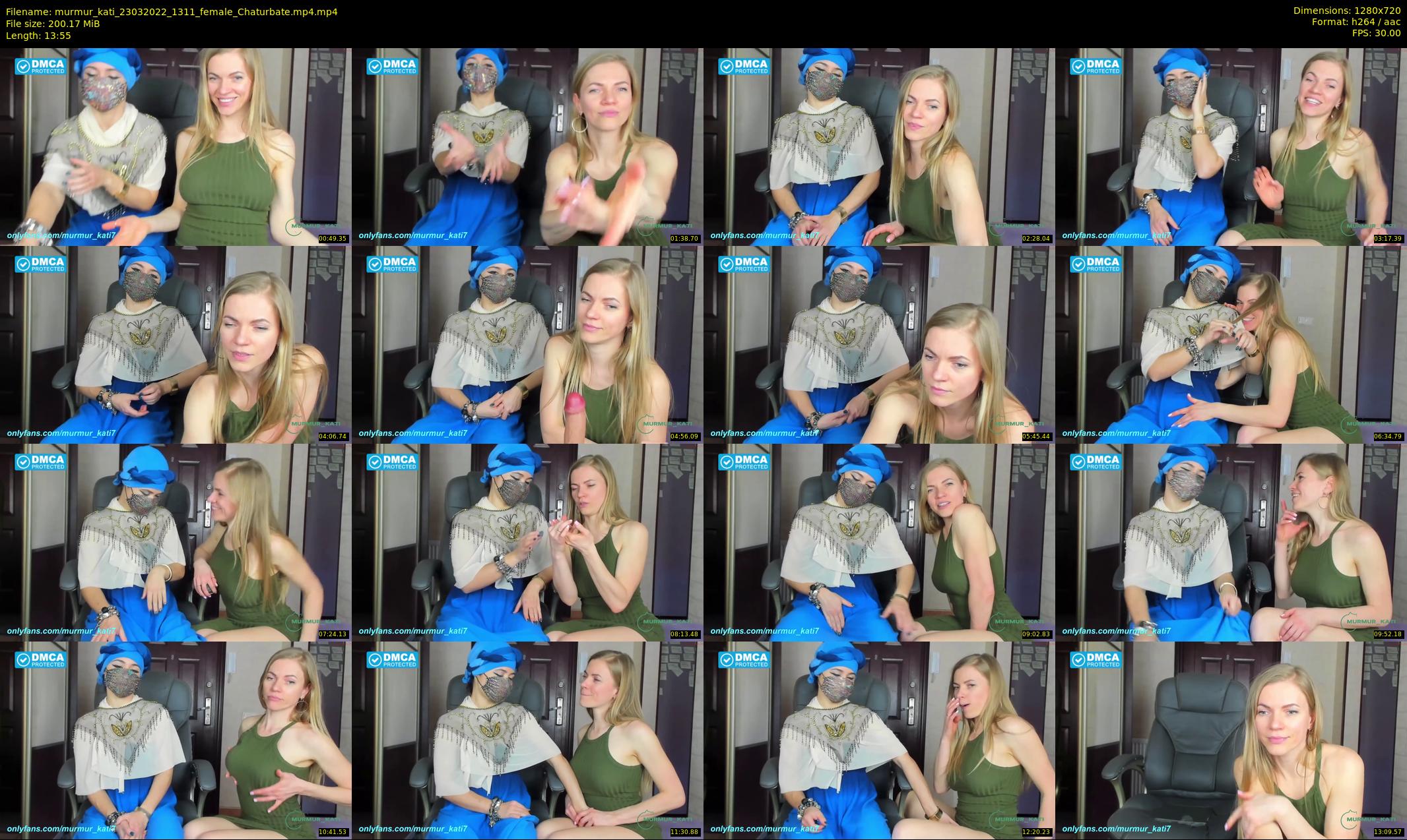 murmur_kati — 14 minute Chaturbate female cam show recording, 720p, Mar 23, 2022