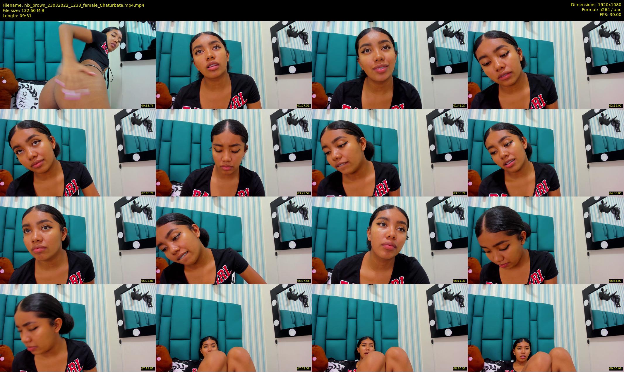 nix_brown — 10 minute Chaturbate female cam show recording, 1080p, Mar 23, 2022
