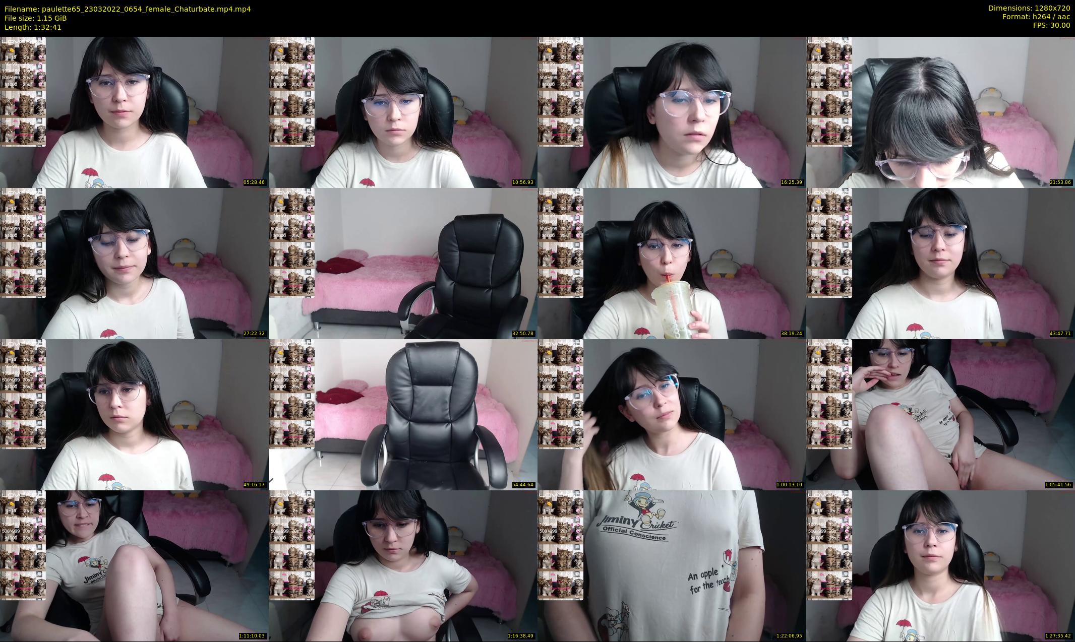 paulette65 — 93 minute Chaturbate female cam show recording, 720p, Mar 23, 2022